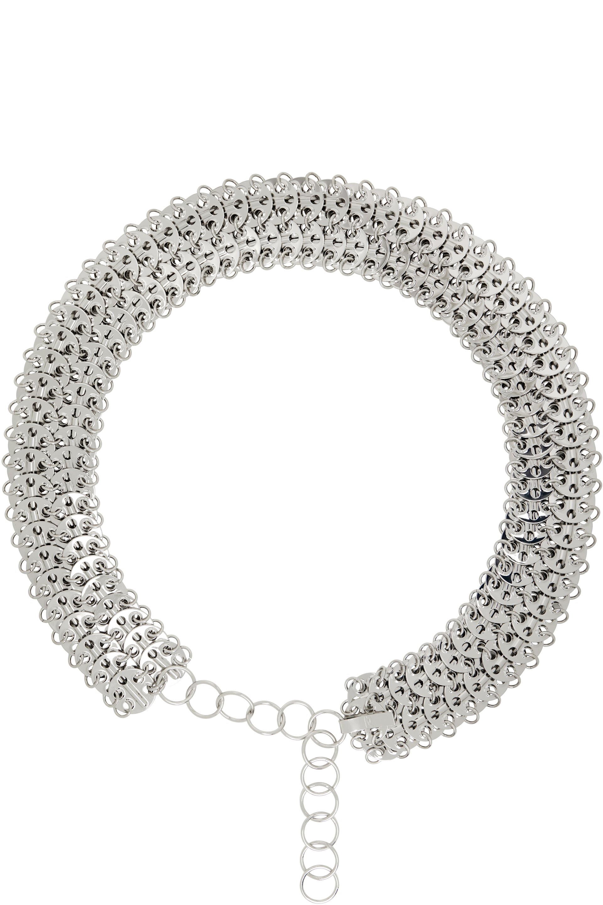 Rabanne - Ceinture Jewel argentée