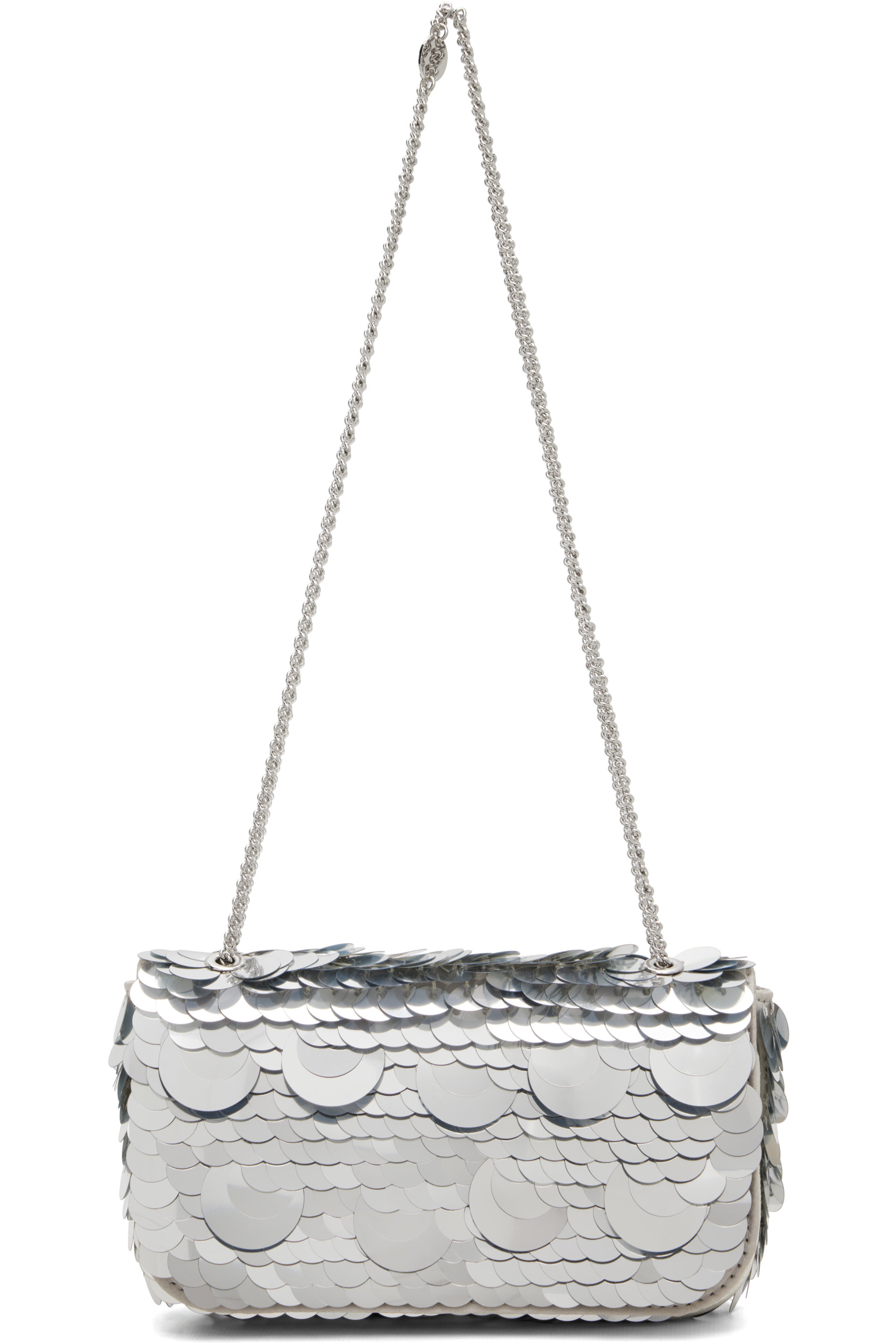 Rabanne - Silver Sparkle Mini Bag