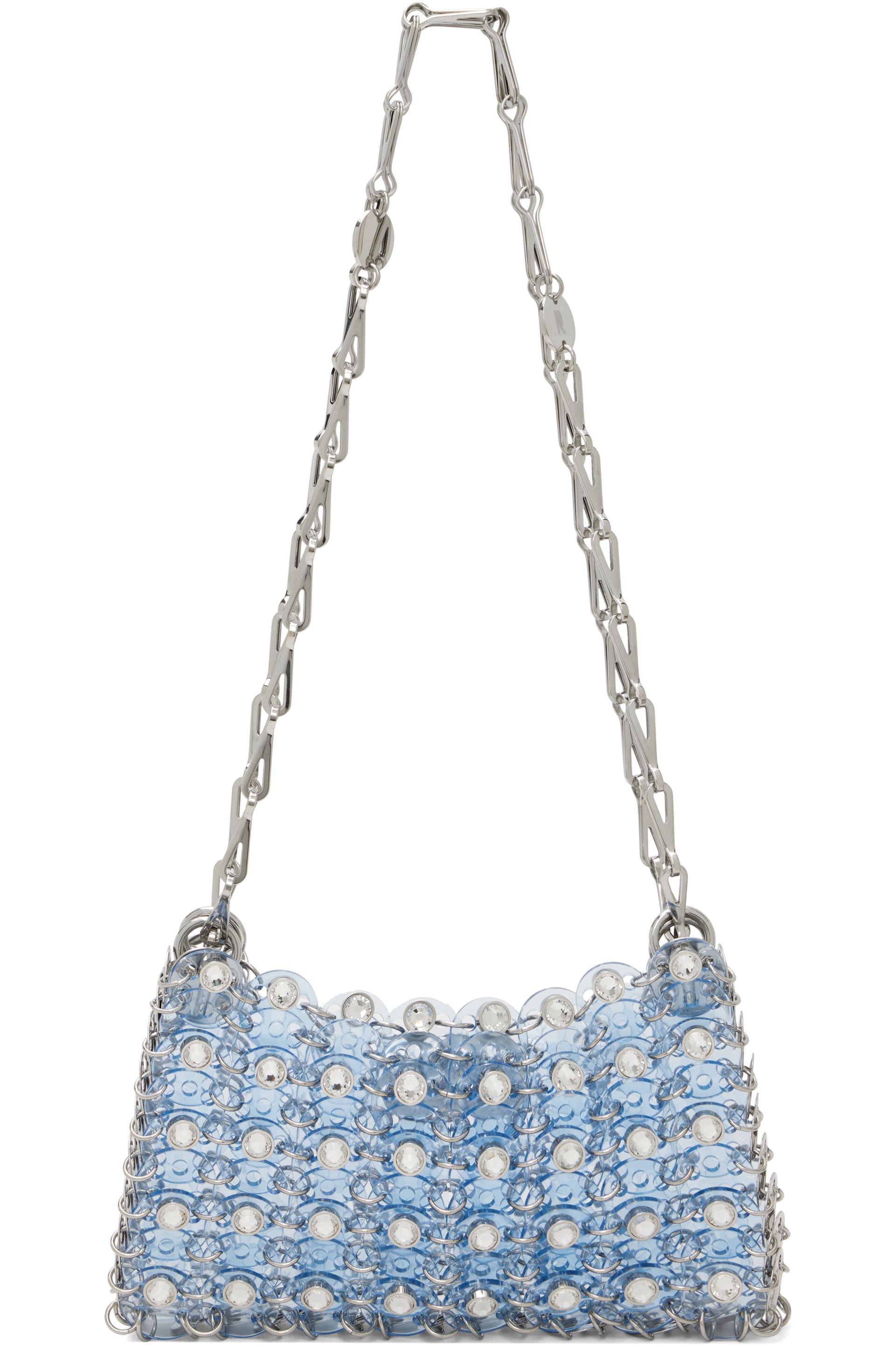 Rabanne - Blue 1969 Nano Shoulder Bag