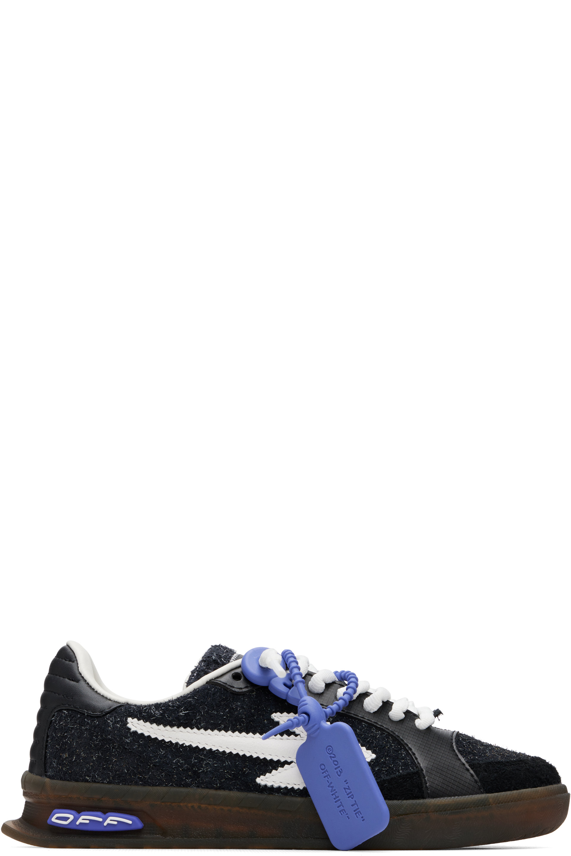 Off-White - Black & Gray End Of Play Sneakers
