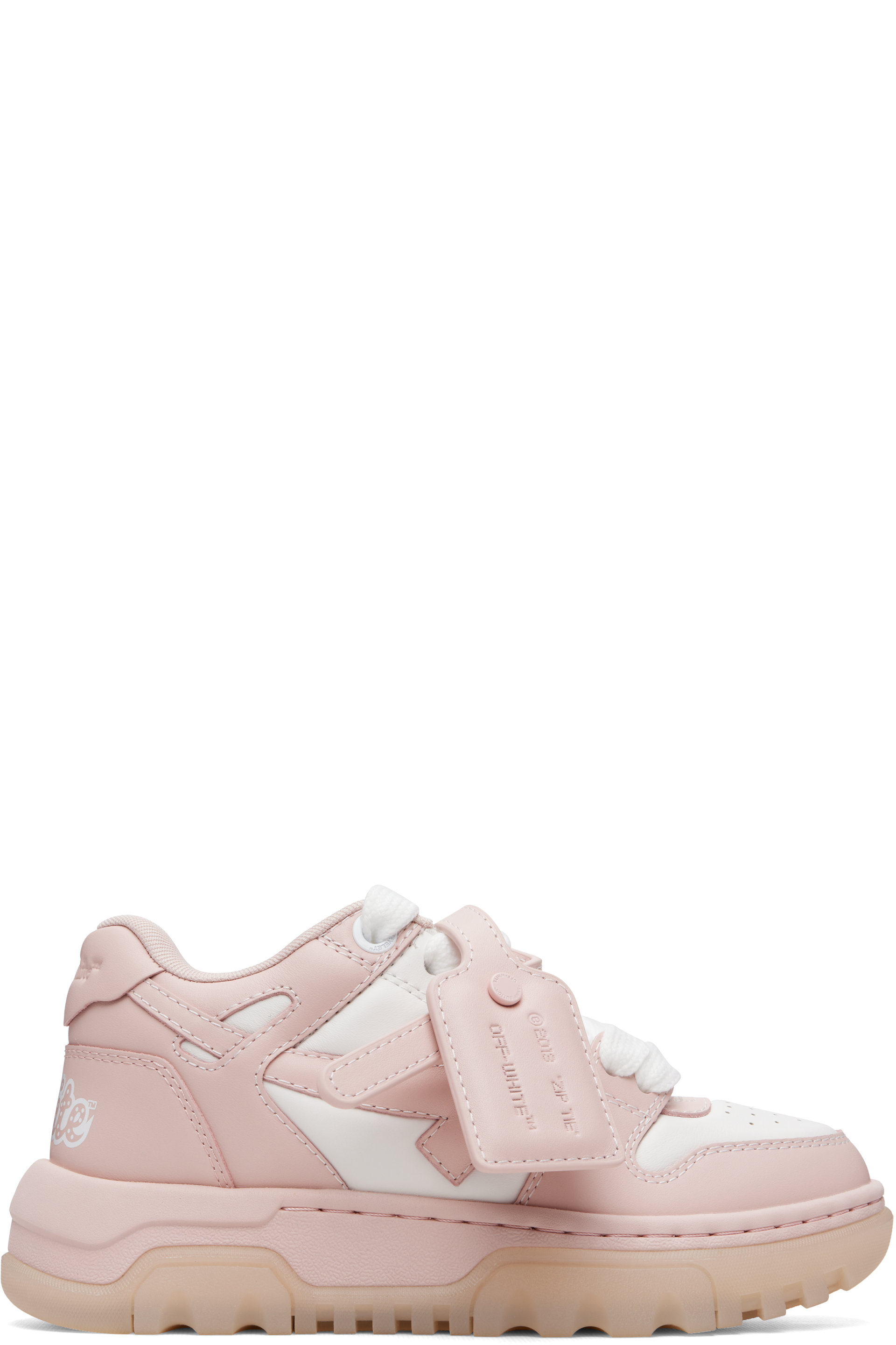 Off-White - Pink Out Of Office Sneakers