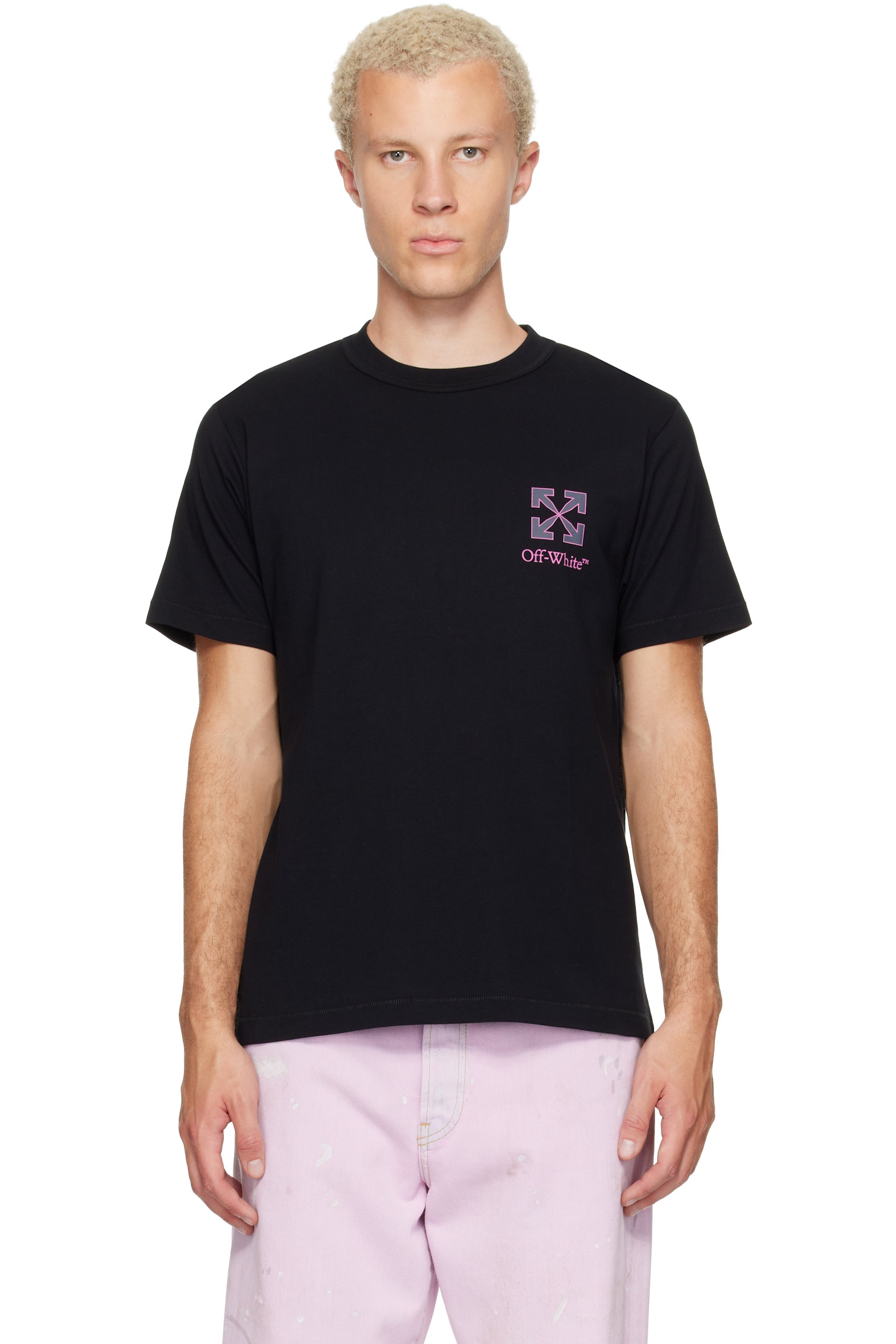 Off-White - Black Small Arrow Regular T-shirt