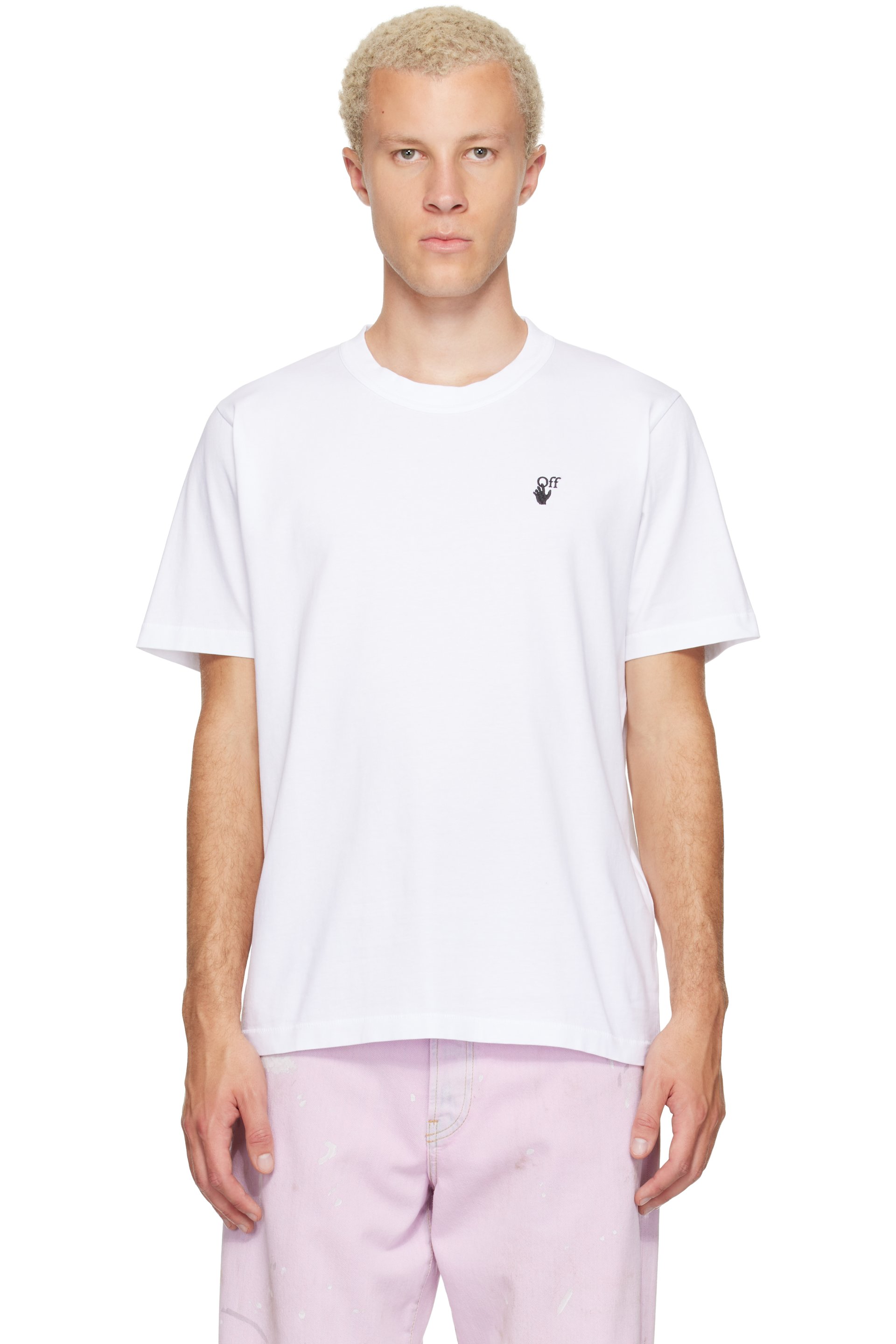 Off-White - White Hand Off Regular T-shirt