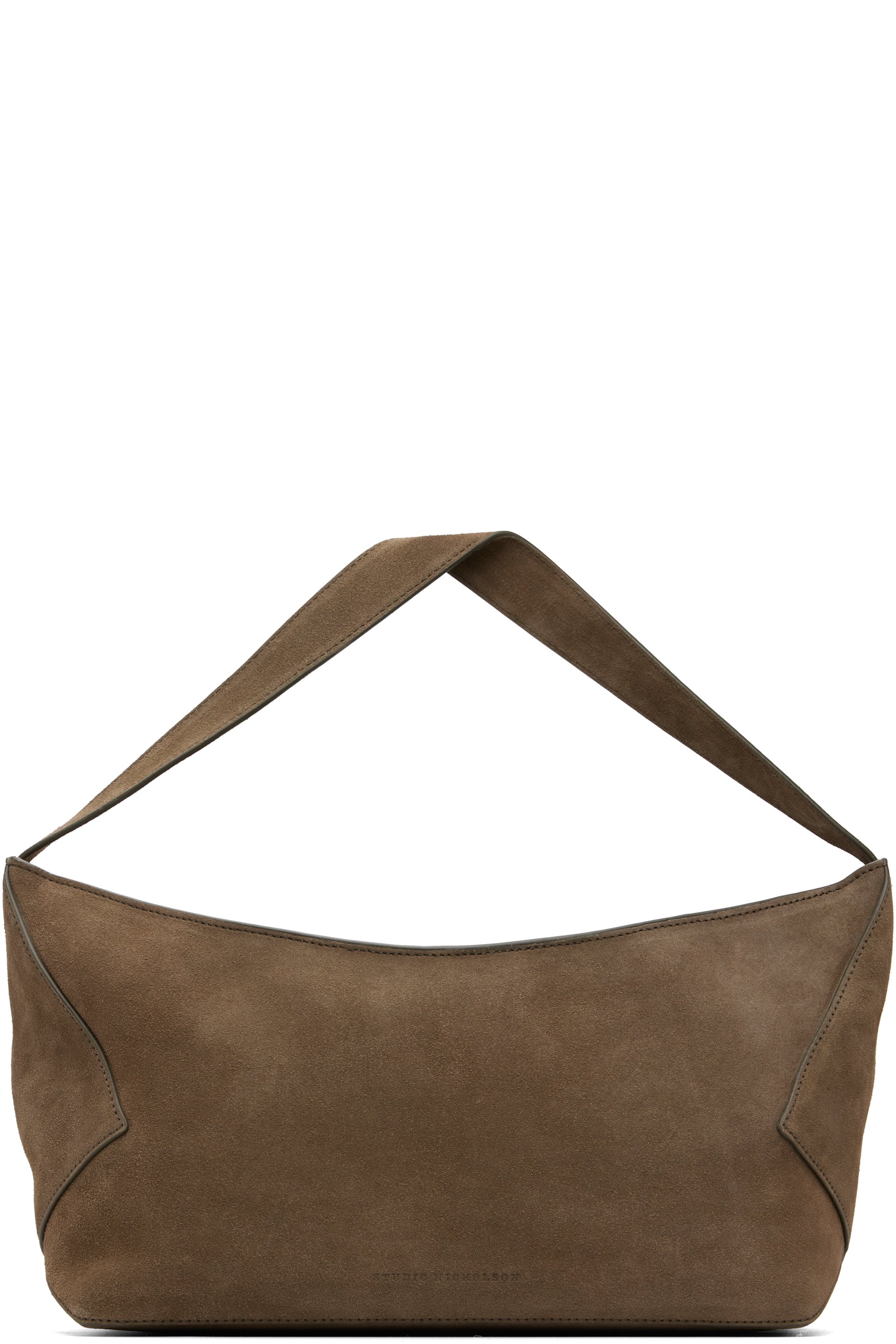 Studio Nicholson - Khaki Hagu Suede Bag