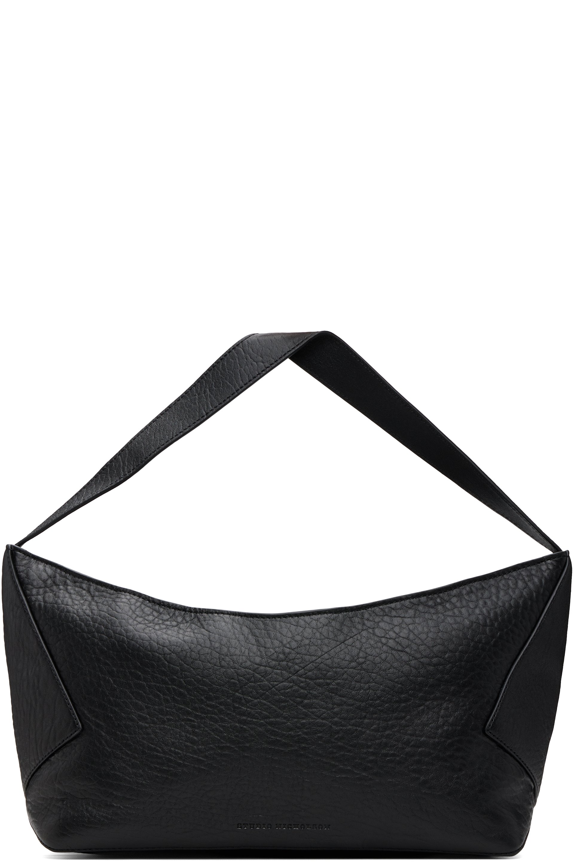 Studio Nicholson - Black Hagu Leather Bag