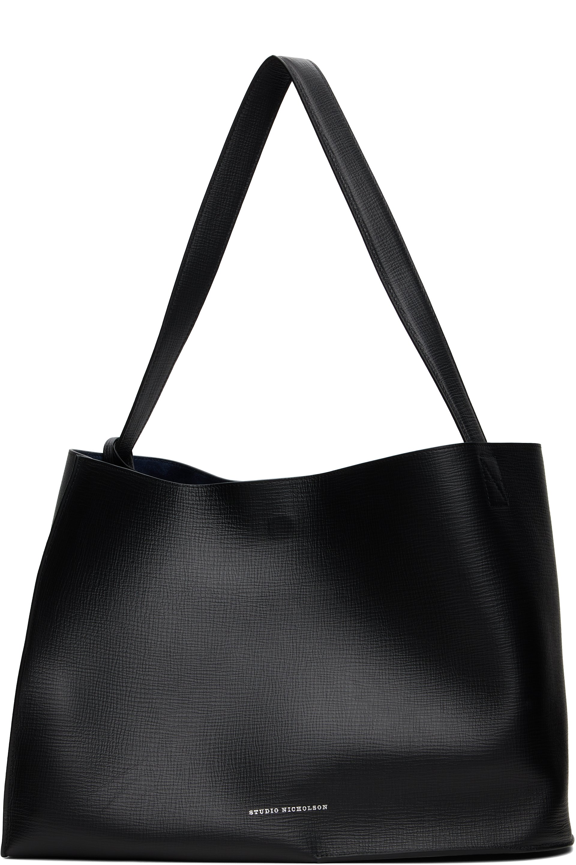 Studio Nicholson - Black Doublet Leather Tote