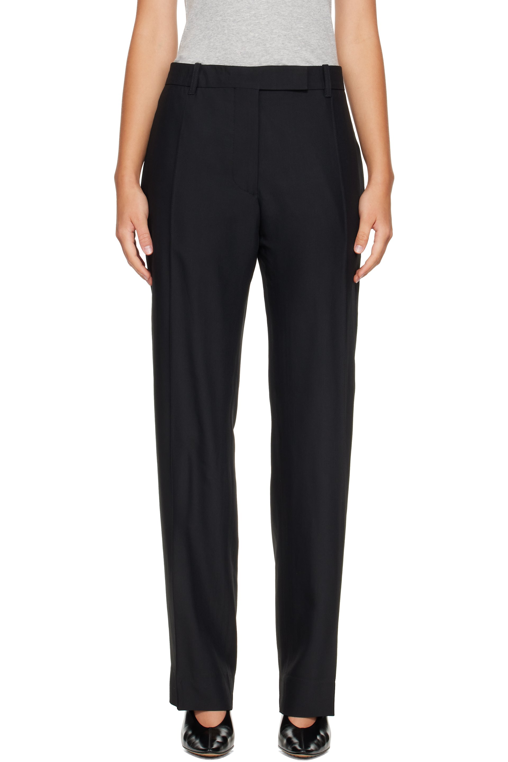 Studio Nicholson - Black Quarte Tailored Trousers