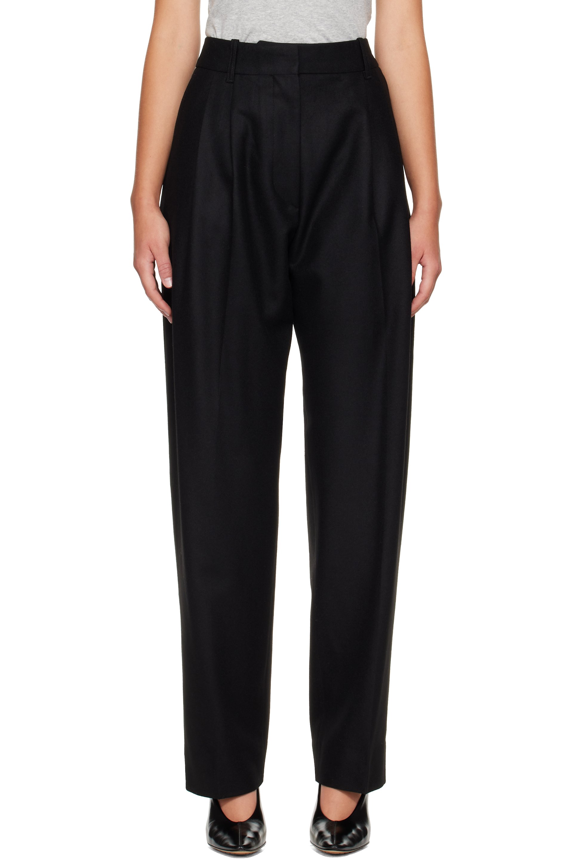 Studio Nicholson - Black Sperro Tailored Trousers