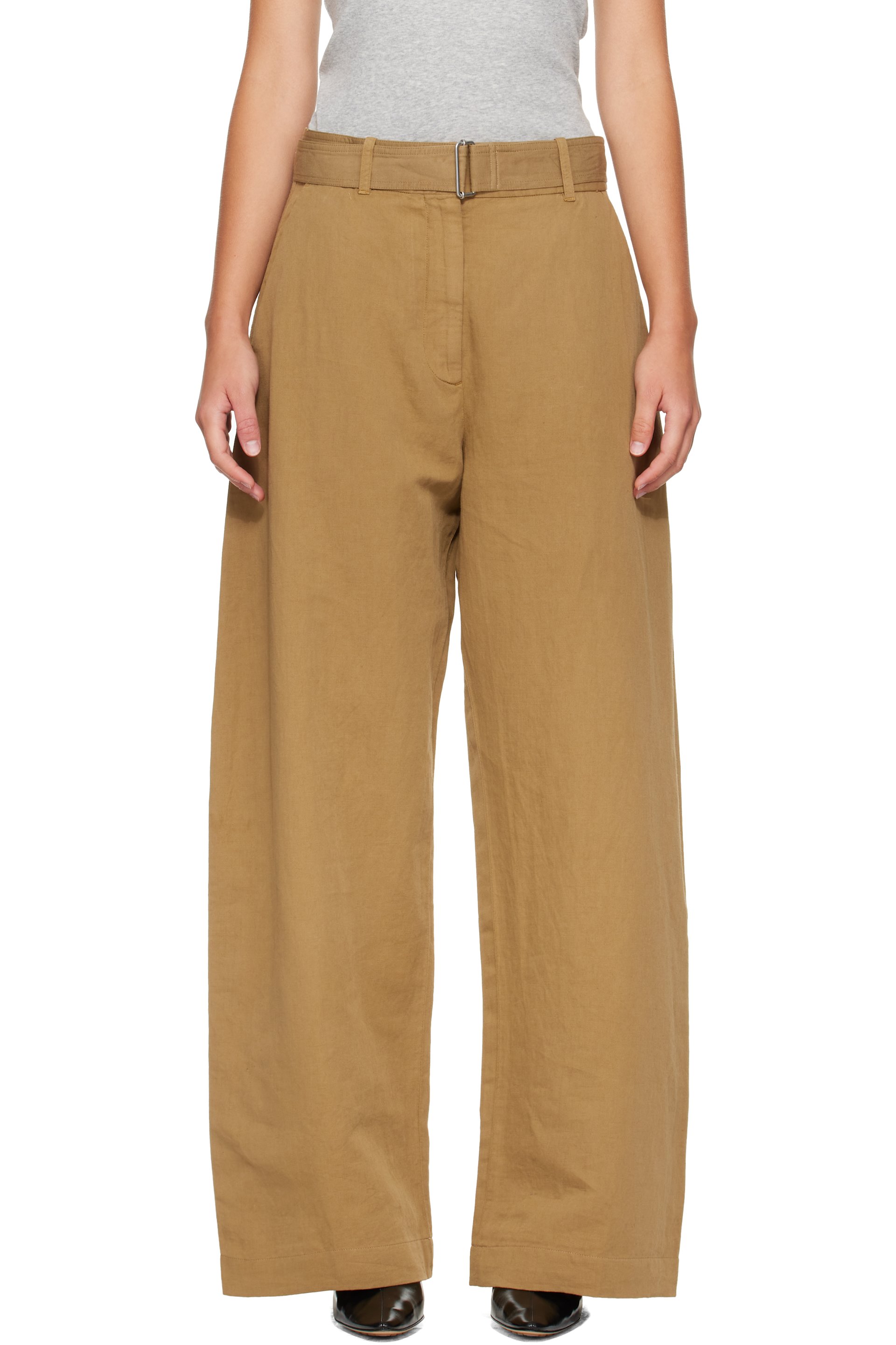 Studio Nicholson - Tan Chatto Trousers