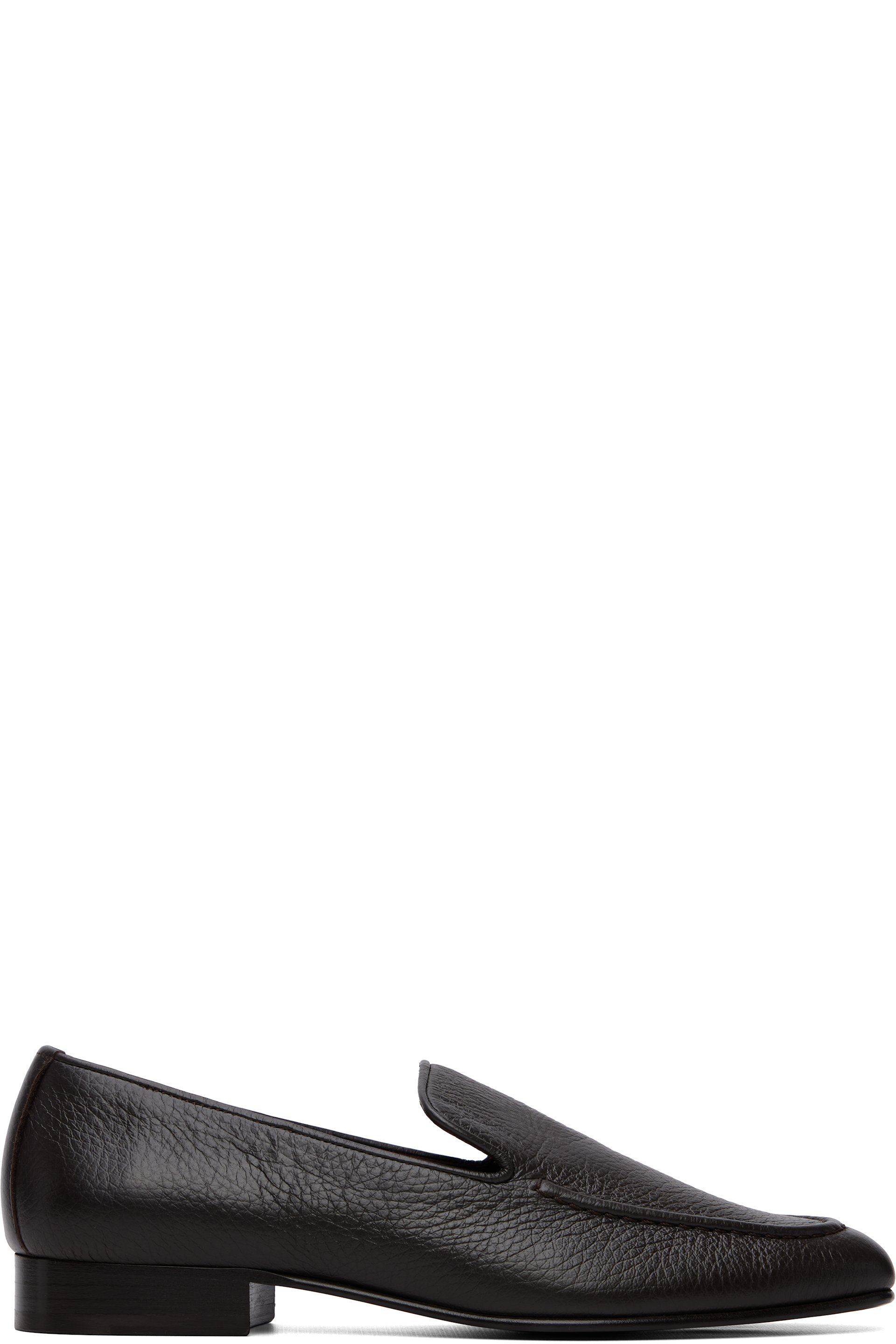 Studio Nicholson - Brown Elkann Leather Loafers