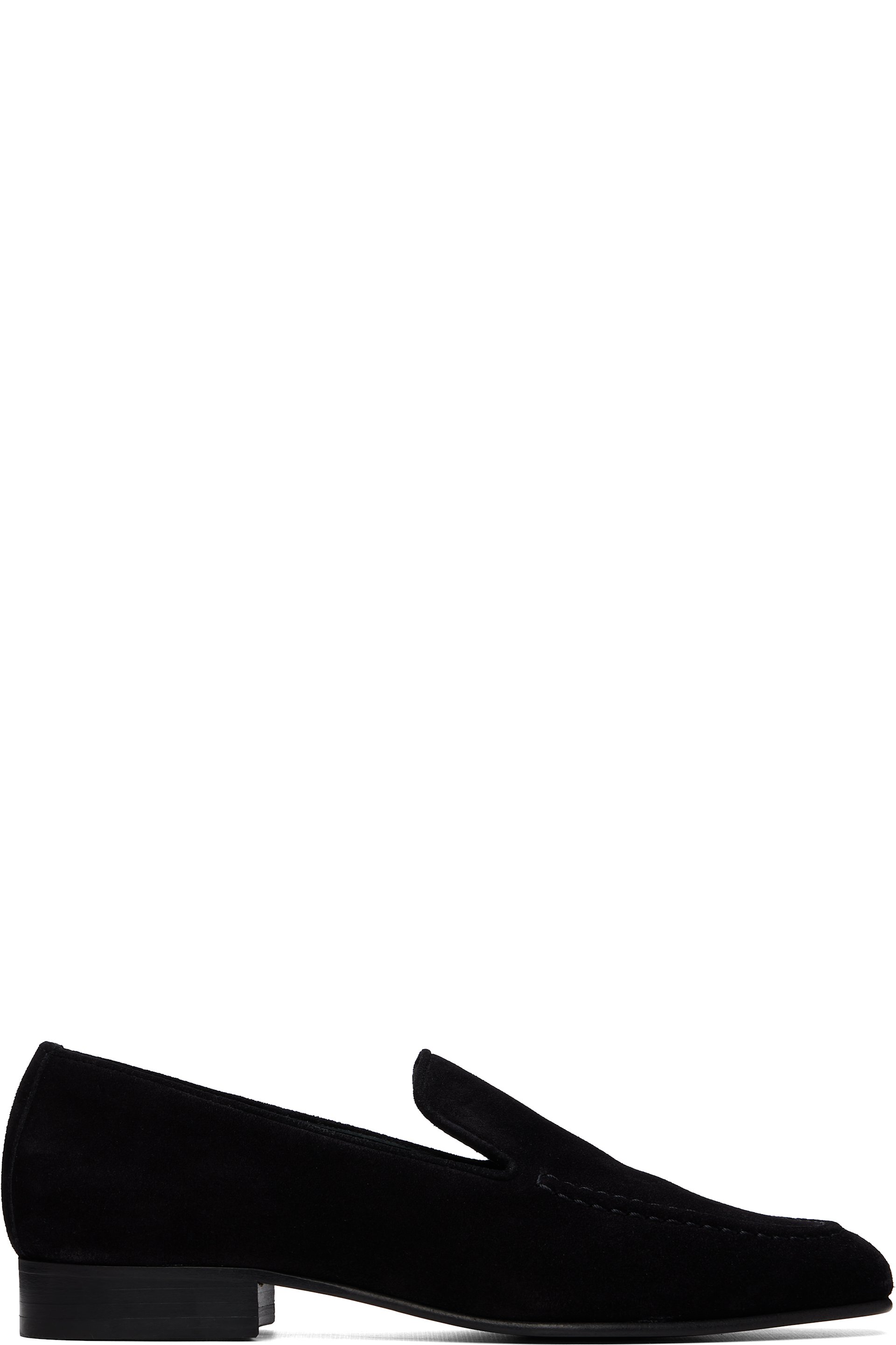 Studio Nicholson - Black Elkann Suede Loafers