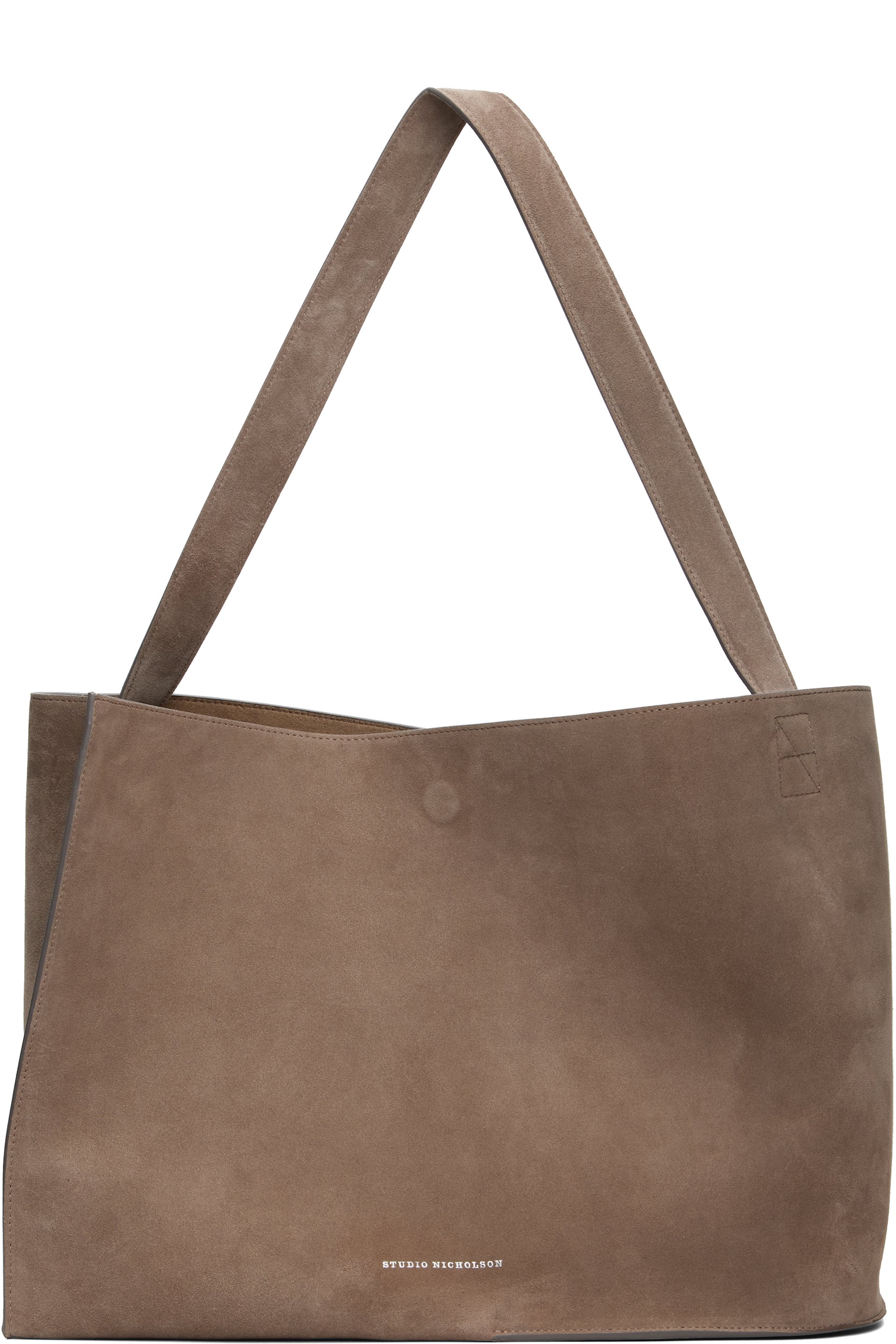 Studio Nicholson - Brown Doublet Suede Tote