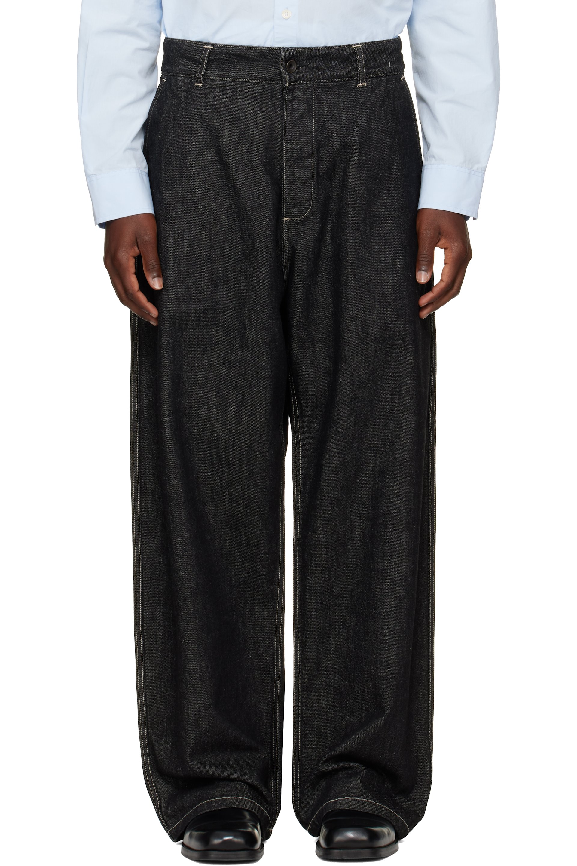 Studio Nicholson - Black Minard Jeans