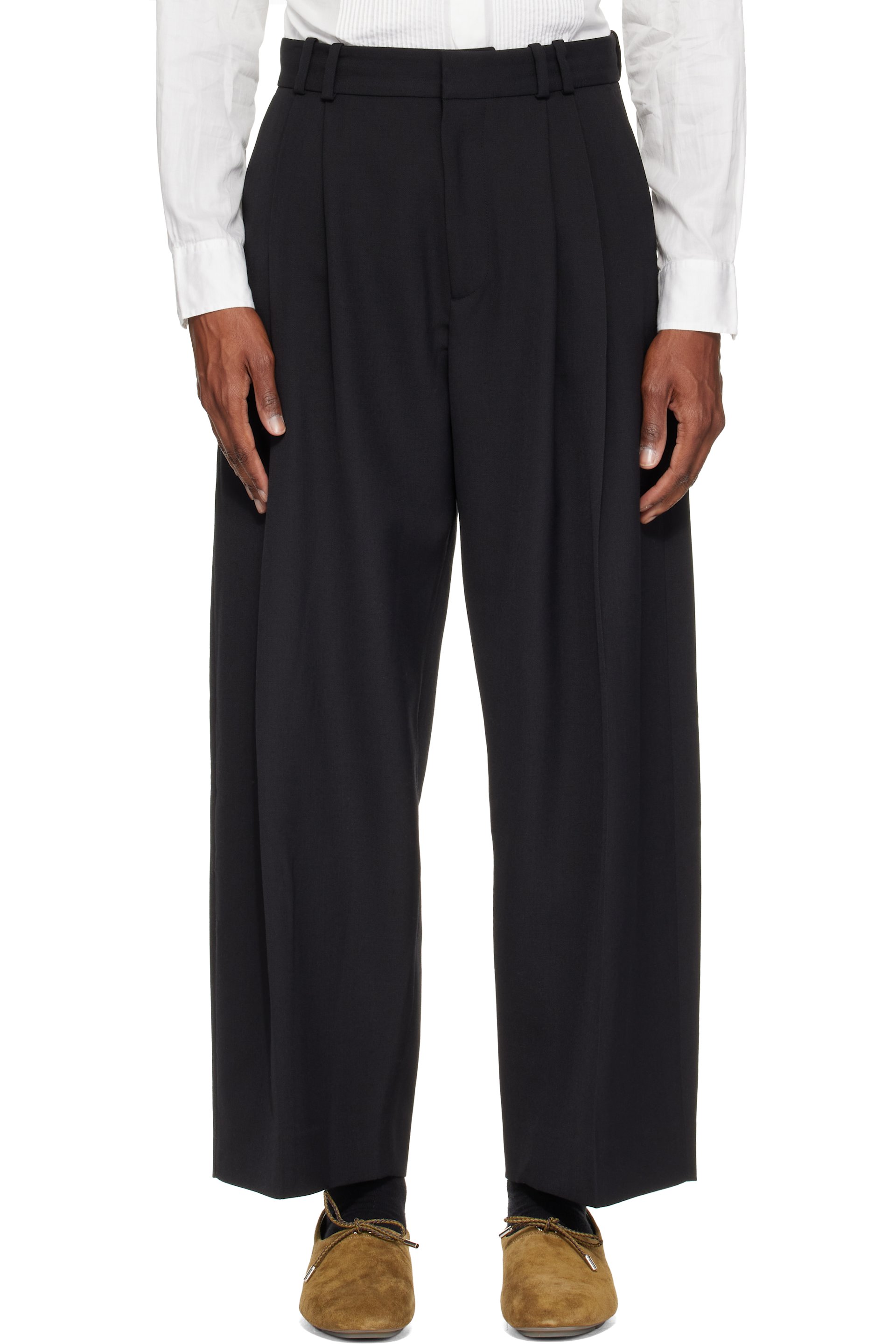Studio Nicholson - Black Line Tailored Trousers