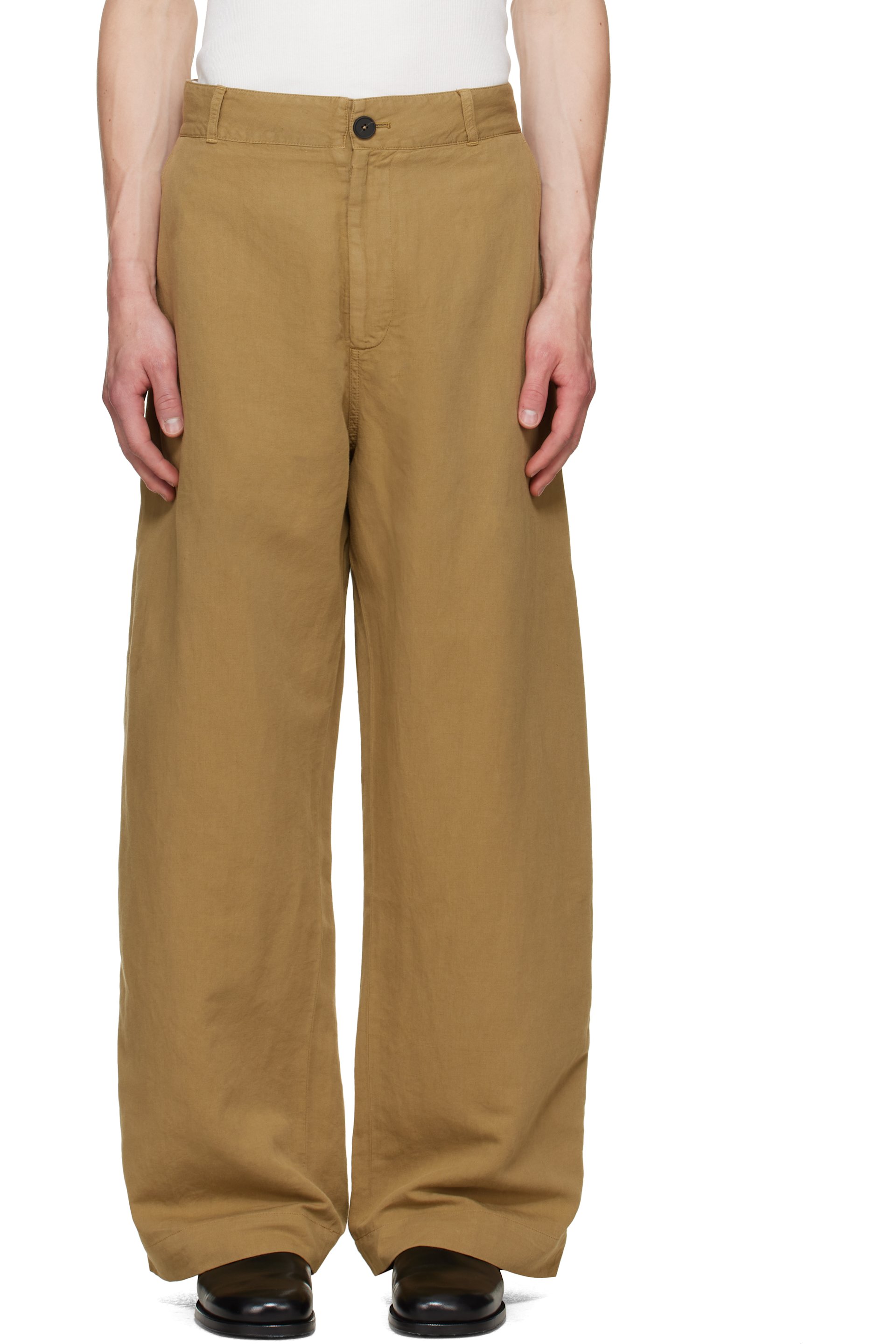 Studio Nicholson - Beige Minard Trousers