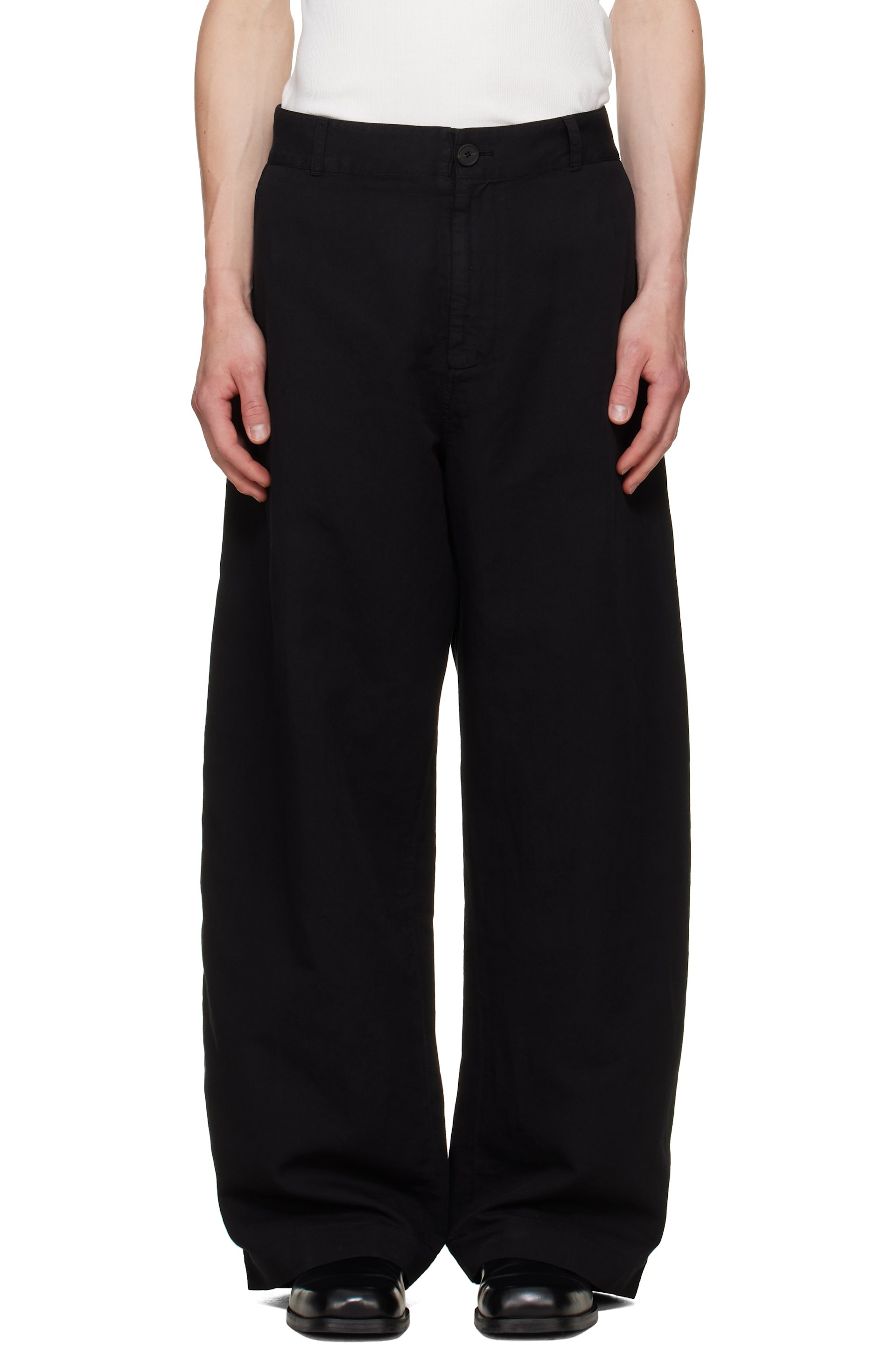 Studio Nicholson - Black Minard Trousers