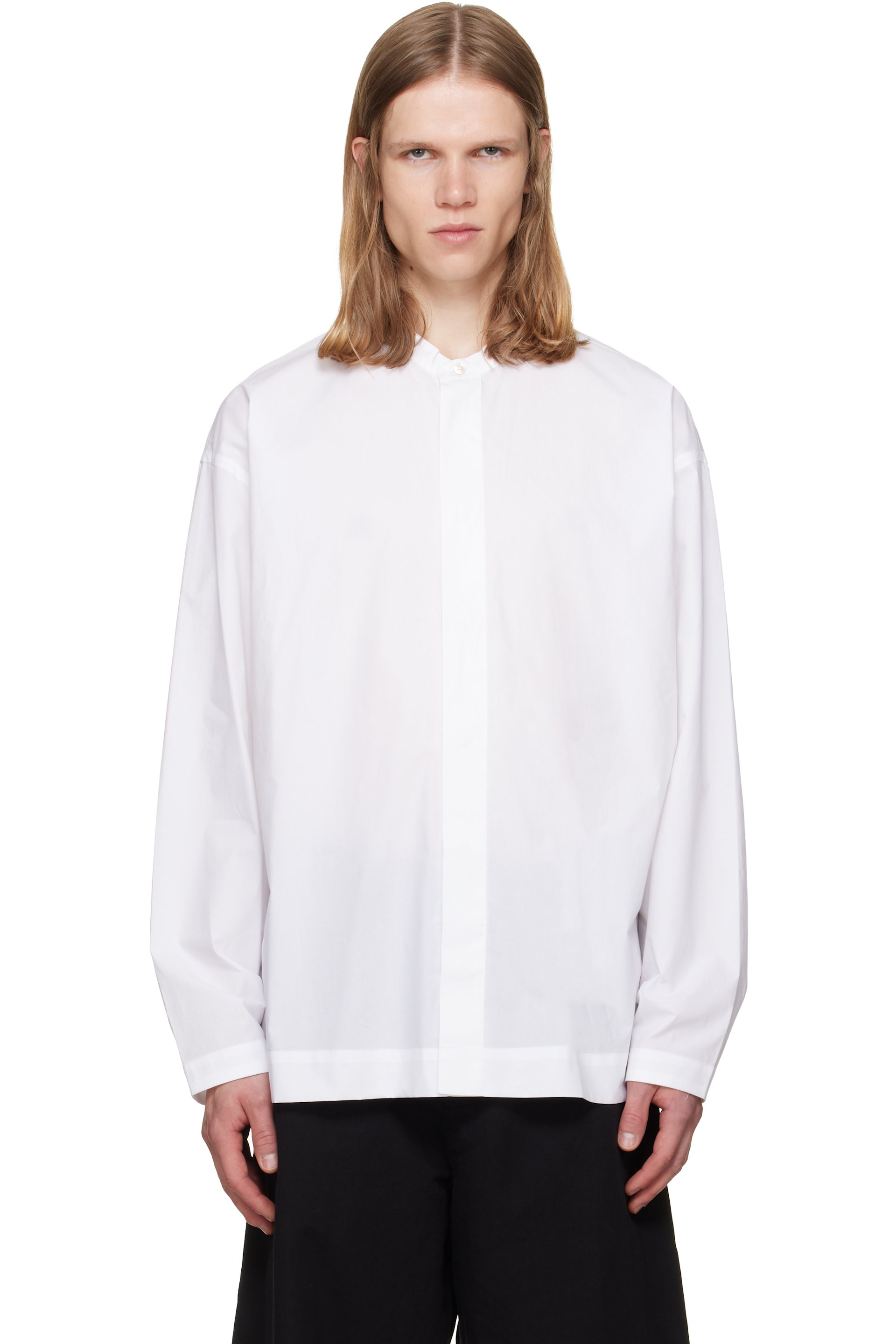 Studio Nicholson - White Karst Shirt