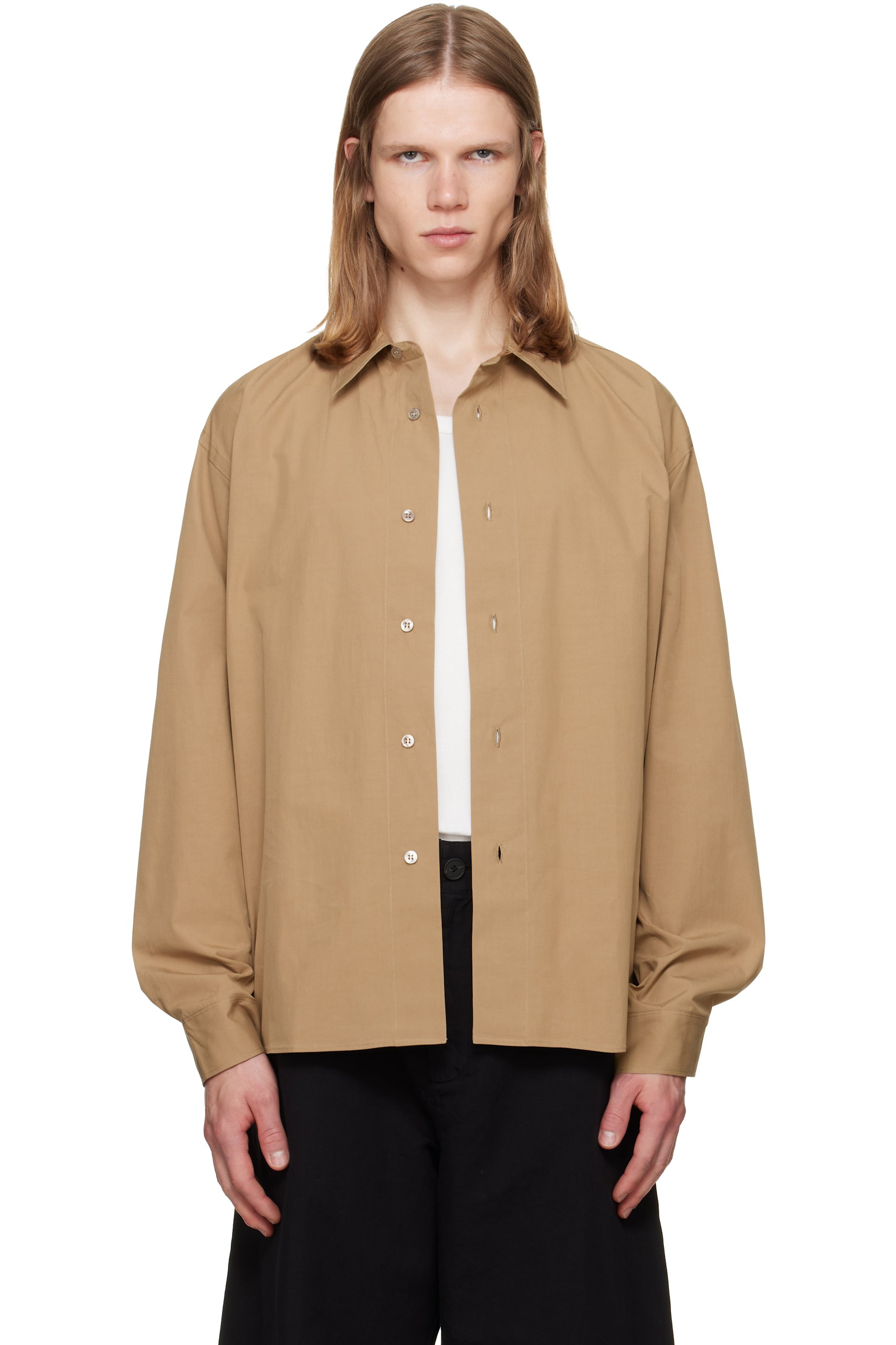 Studio Nicholson - Beige Hal Shirt