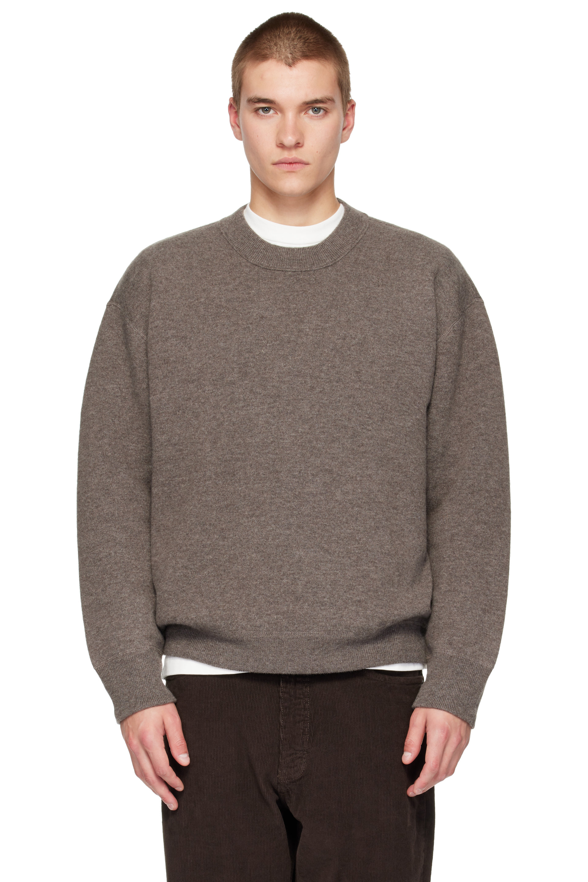 Studio Nicholson - Gray Moray Knit Sweater
