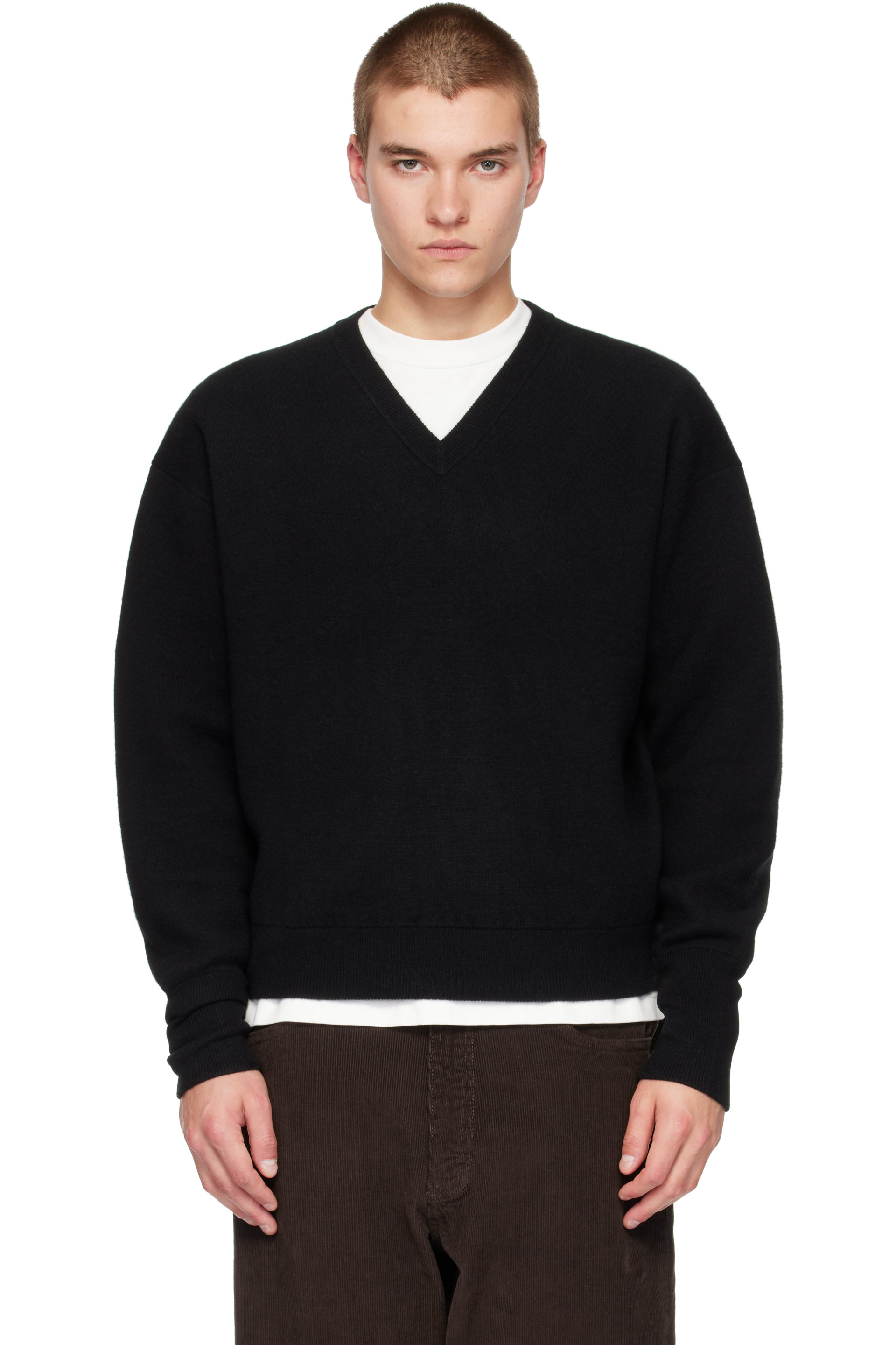 Studio Nicholson - Black Loch Knit Sweater