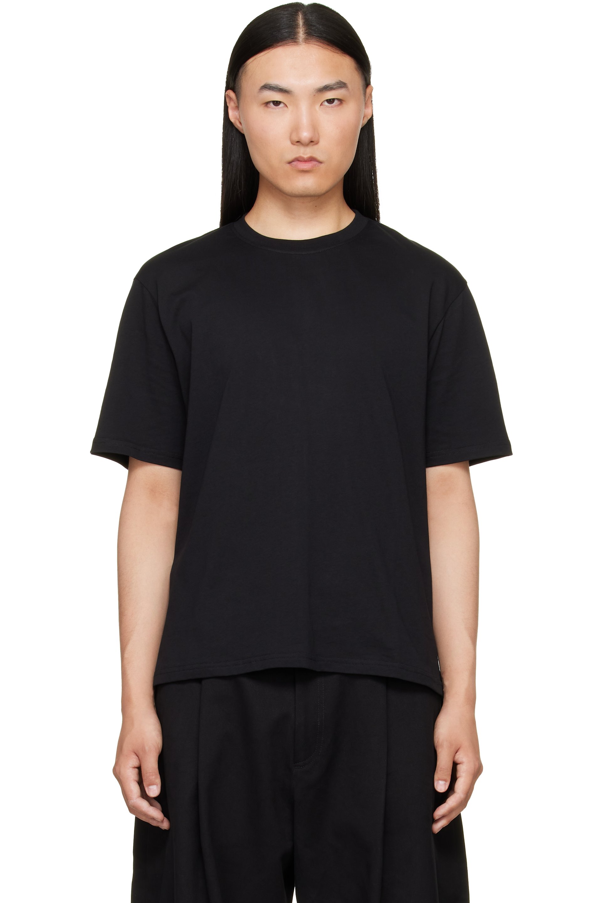 Studio Nicholson - Black Bric T-shirt