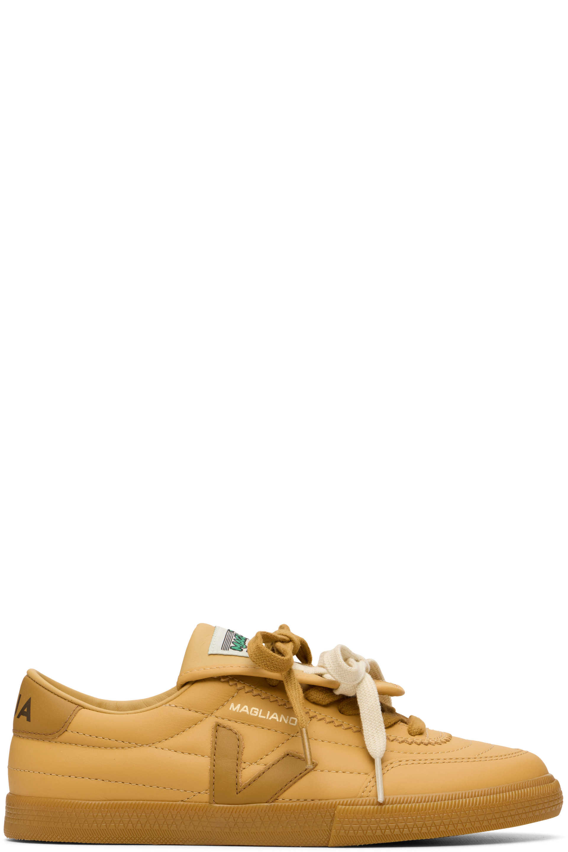 VEJA - Tan Magliano Edition Panenka Leather Sneakers