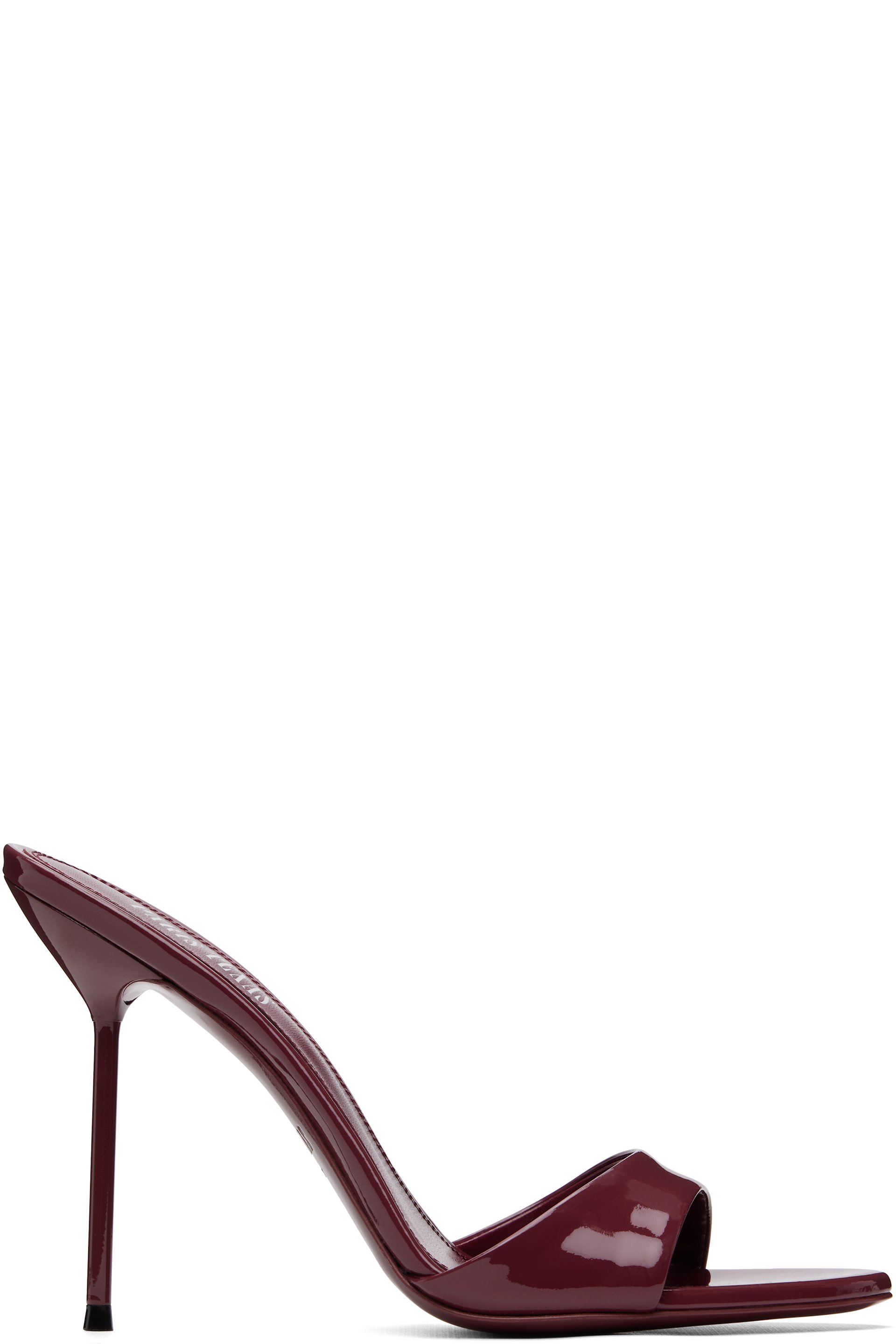 Paris Texas - 红色 Lidia Mule 105 凉鞋