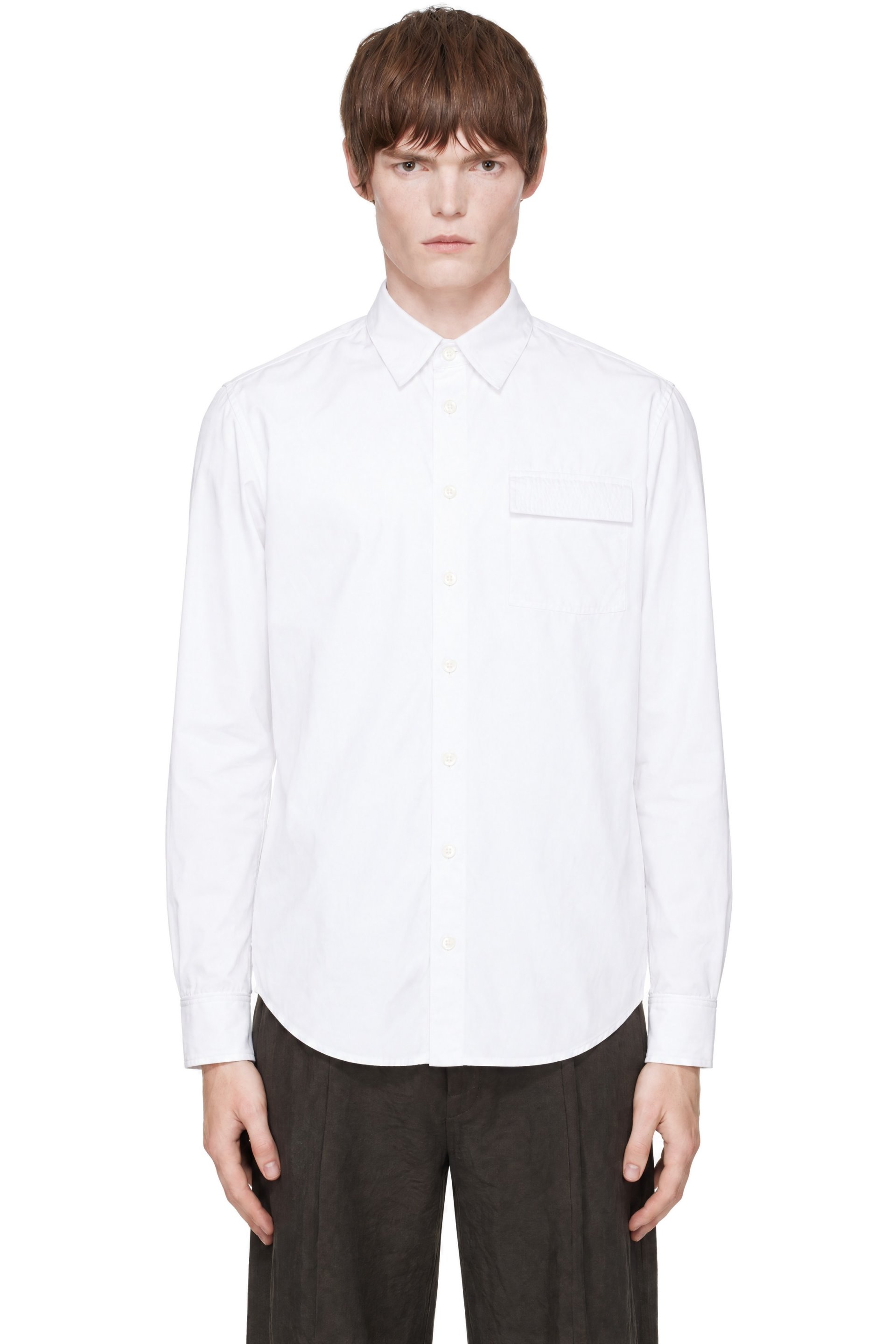 LGN Louis Gabriel Nouchi - White Cotton Shirt