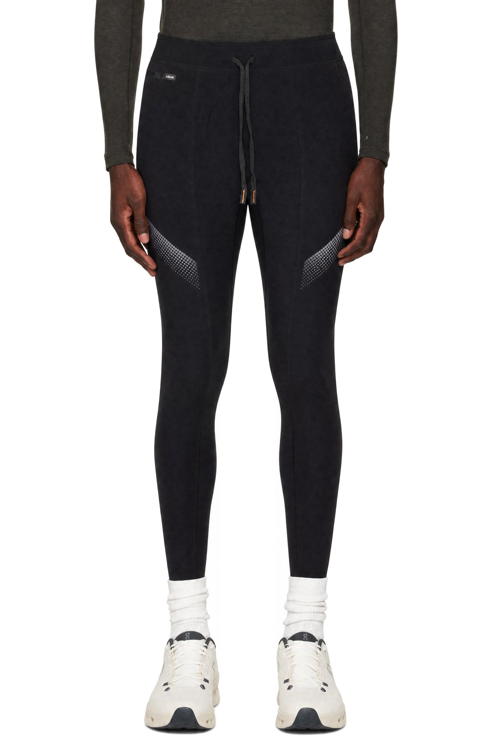 Soar Running - Black Cargo Running Tights