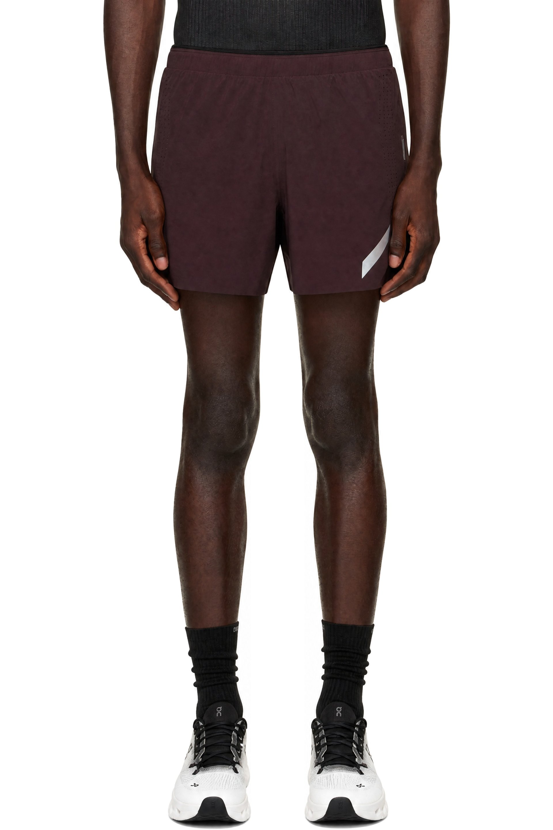 Soar Running - Burgundy Run Shorts