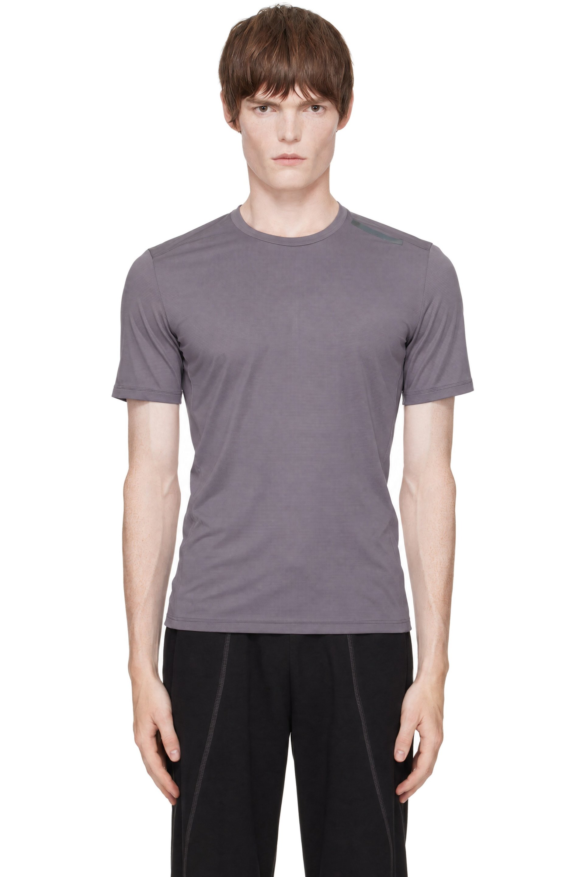 Soar Running - Gray Eco Tech Running T-shirt