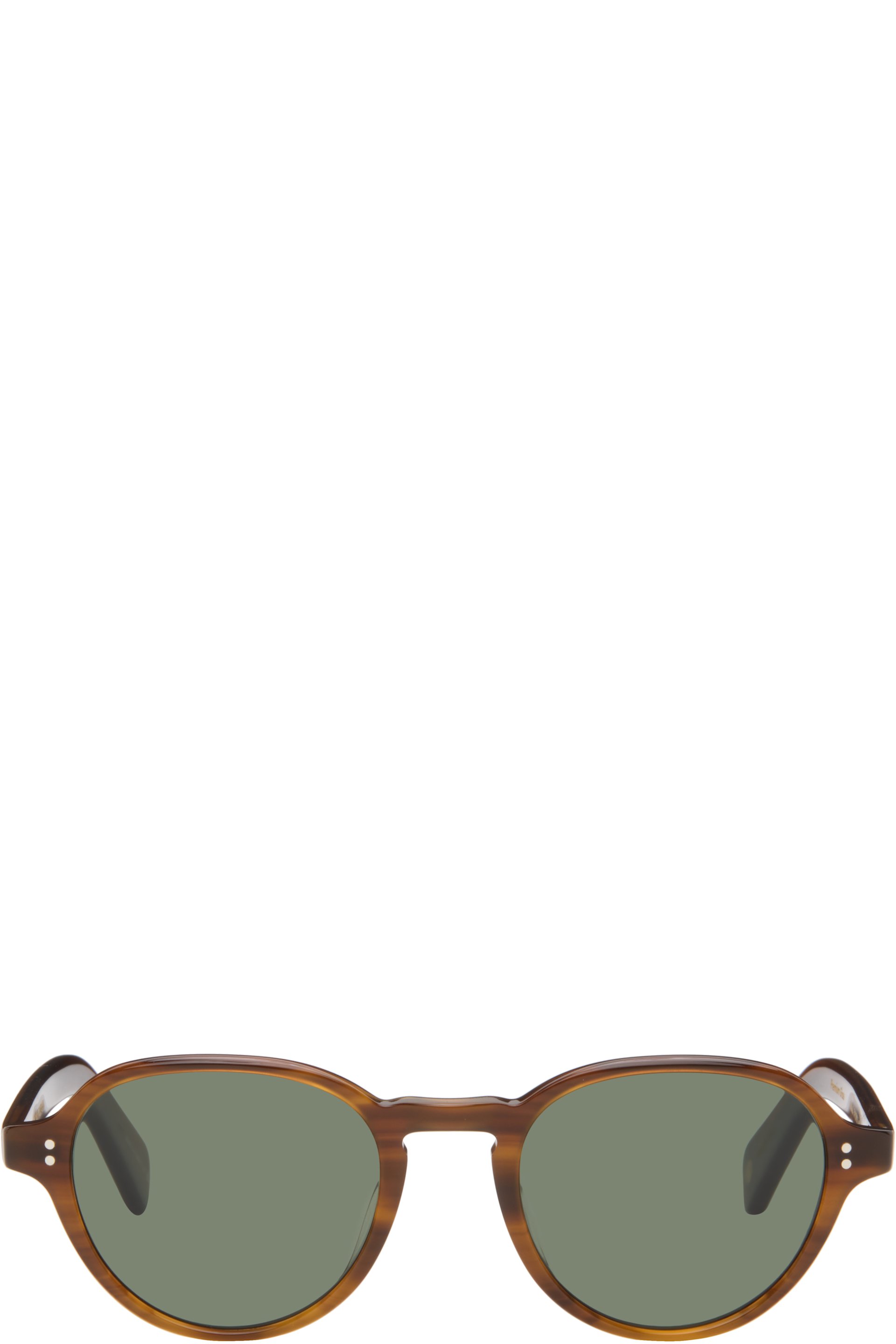 Garrett Leight - Brown Casillas Sunglasses