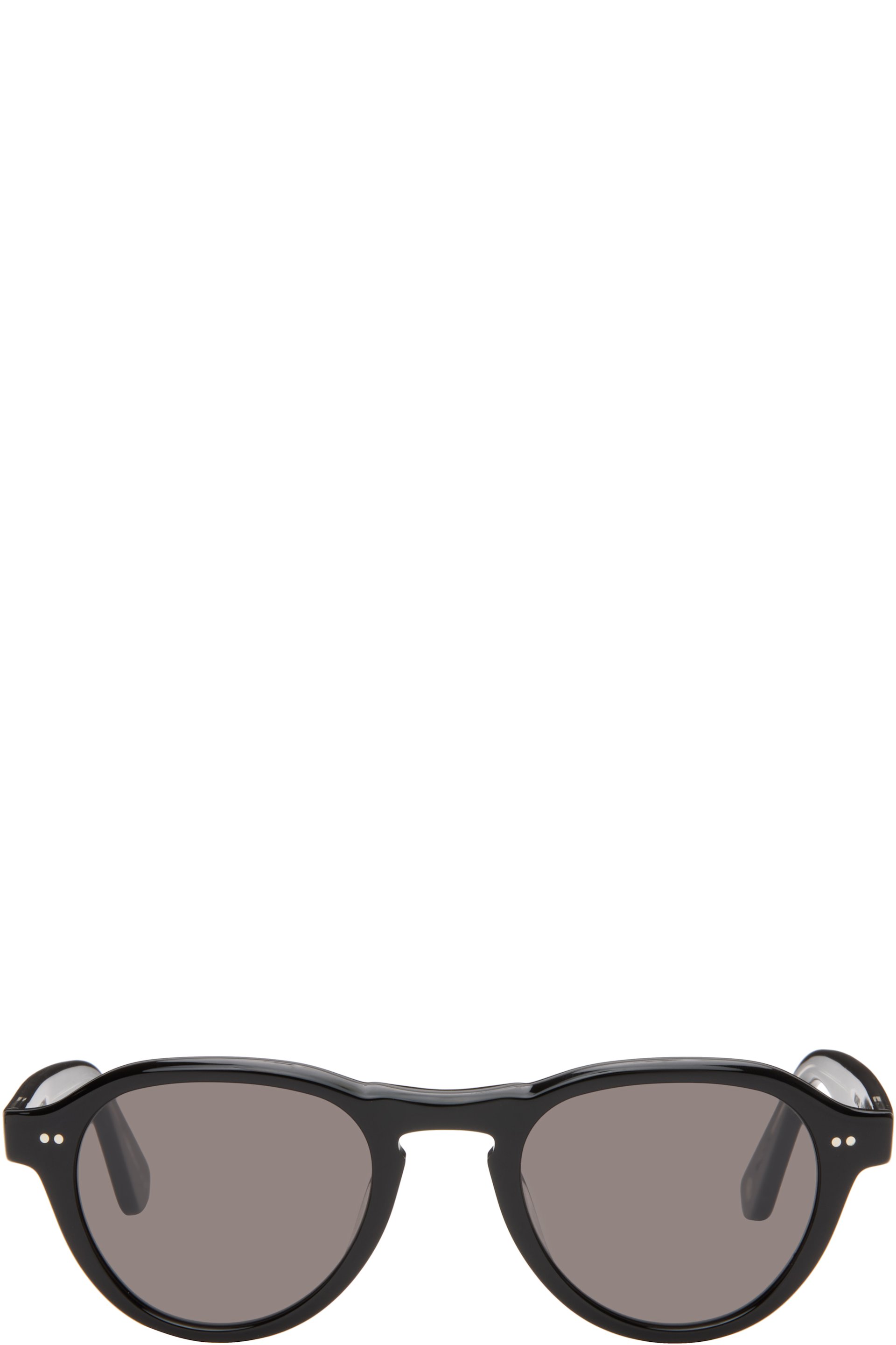 Garrett Leight - Black McNally Sunglasses