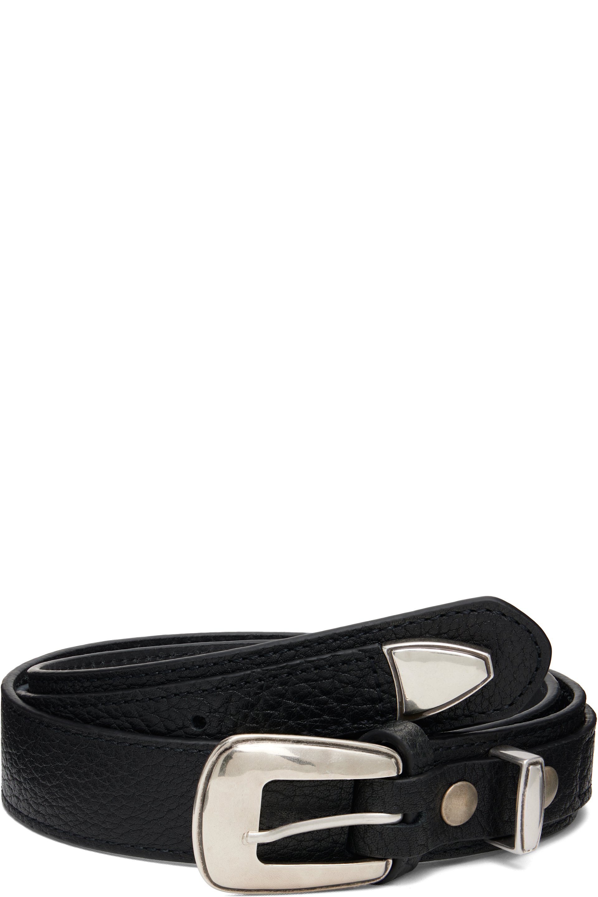 LEMAIRE - Black Minimal Western Belt