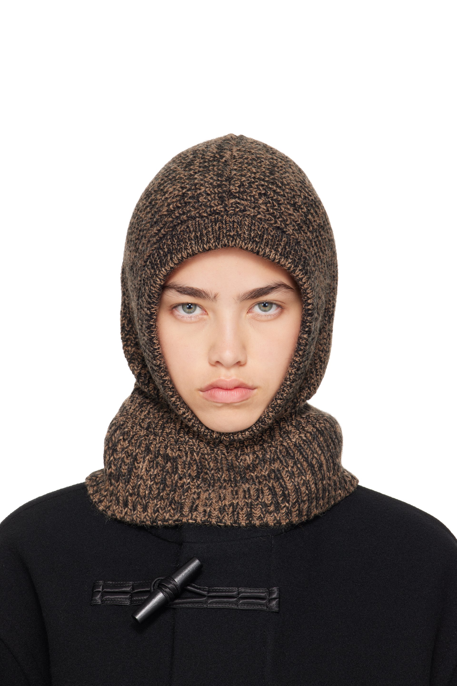 LEMAIRE - Brown Alpaca & Yak Blend Balaclava