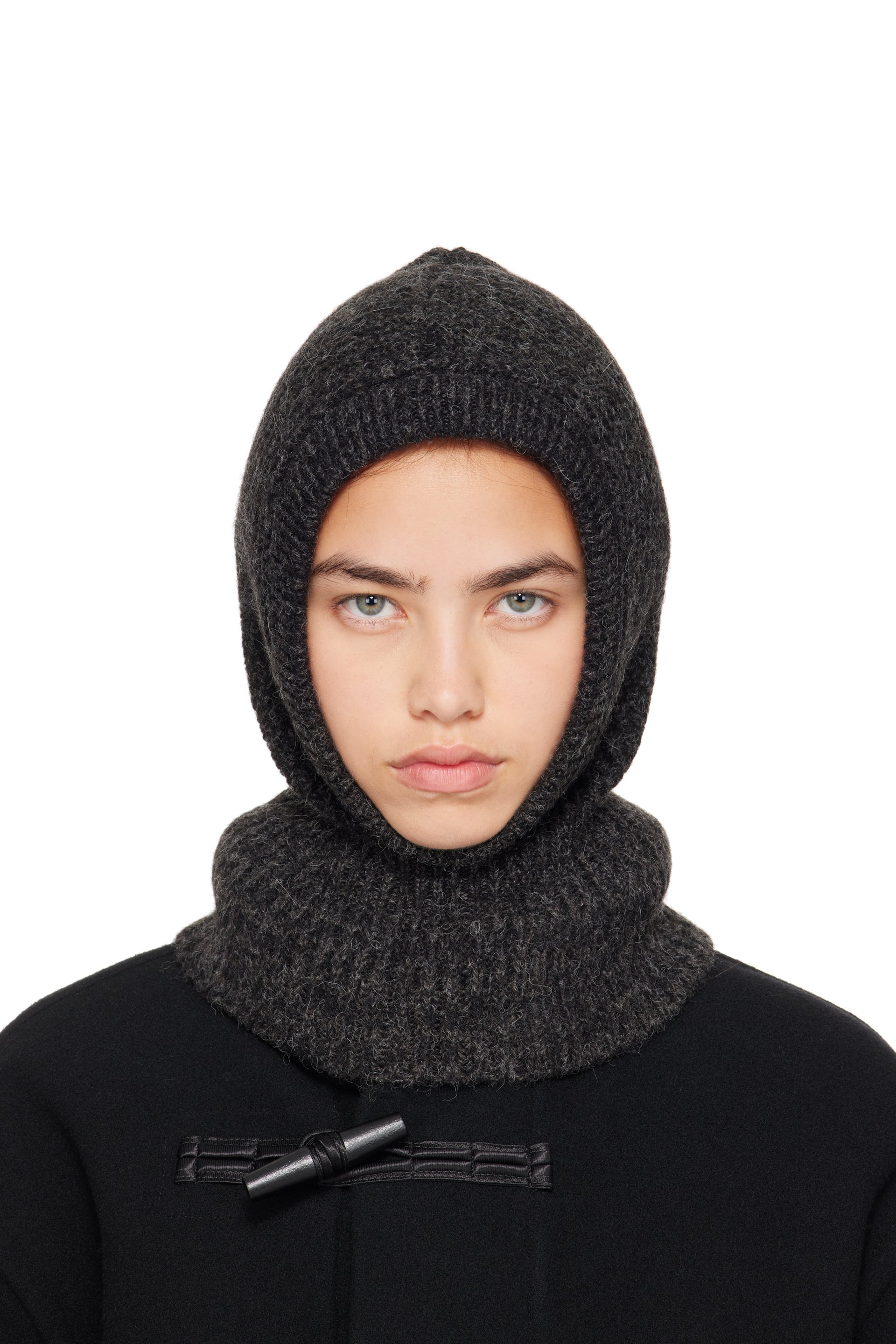 LEMAIRE - Gray Alpaca & Yak Blend Balaclava