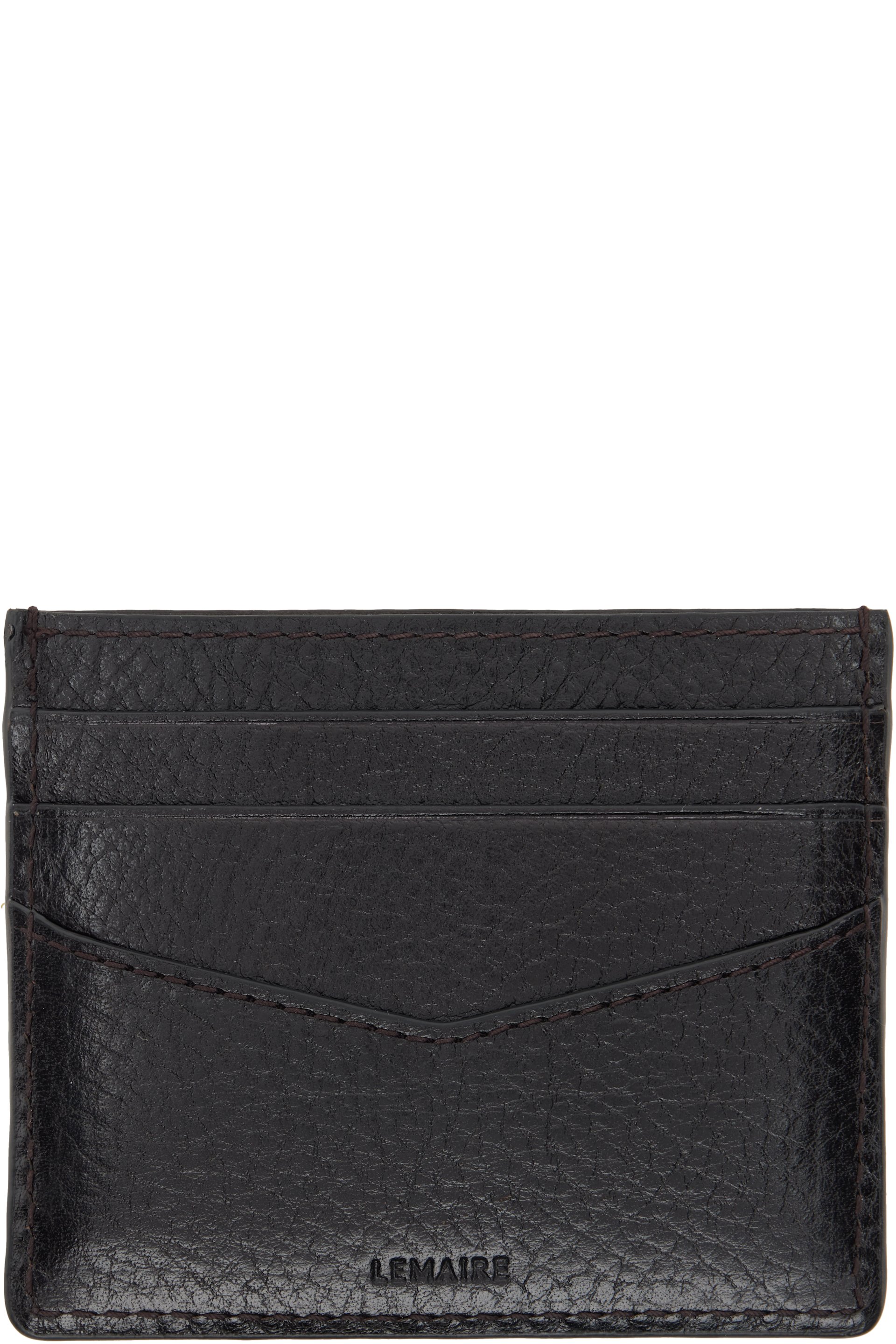 LEMAIRE - Black Gear Card Holder