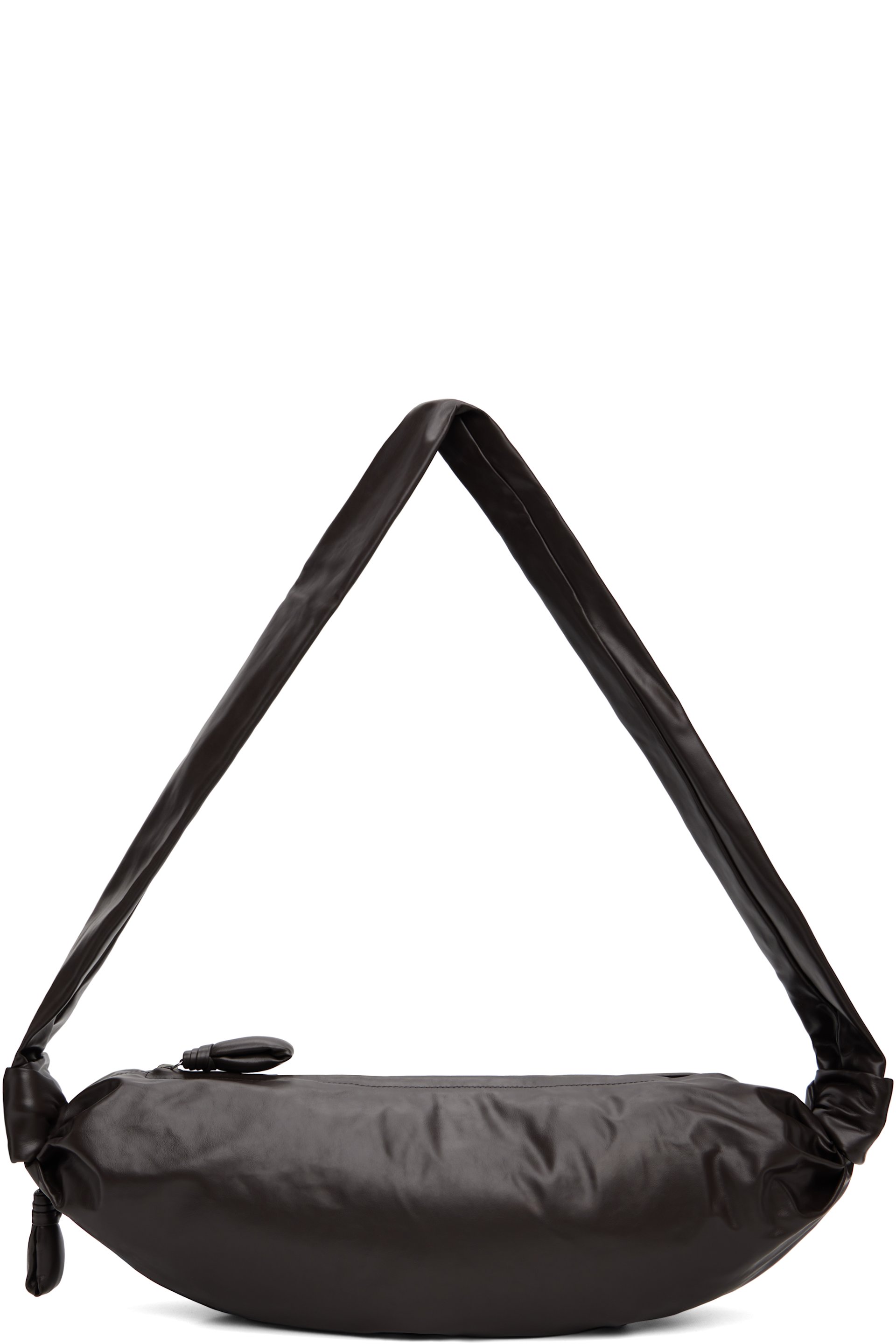 LEMAIRE - Brown Medium Soft Croissant Bag