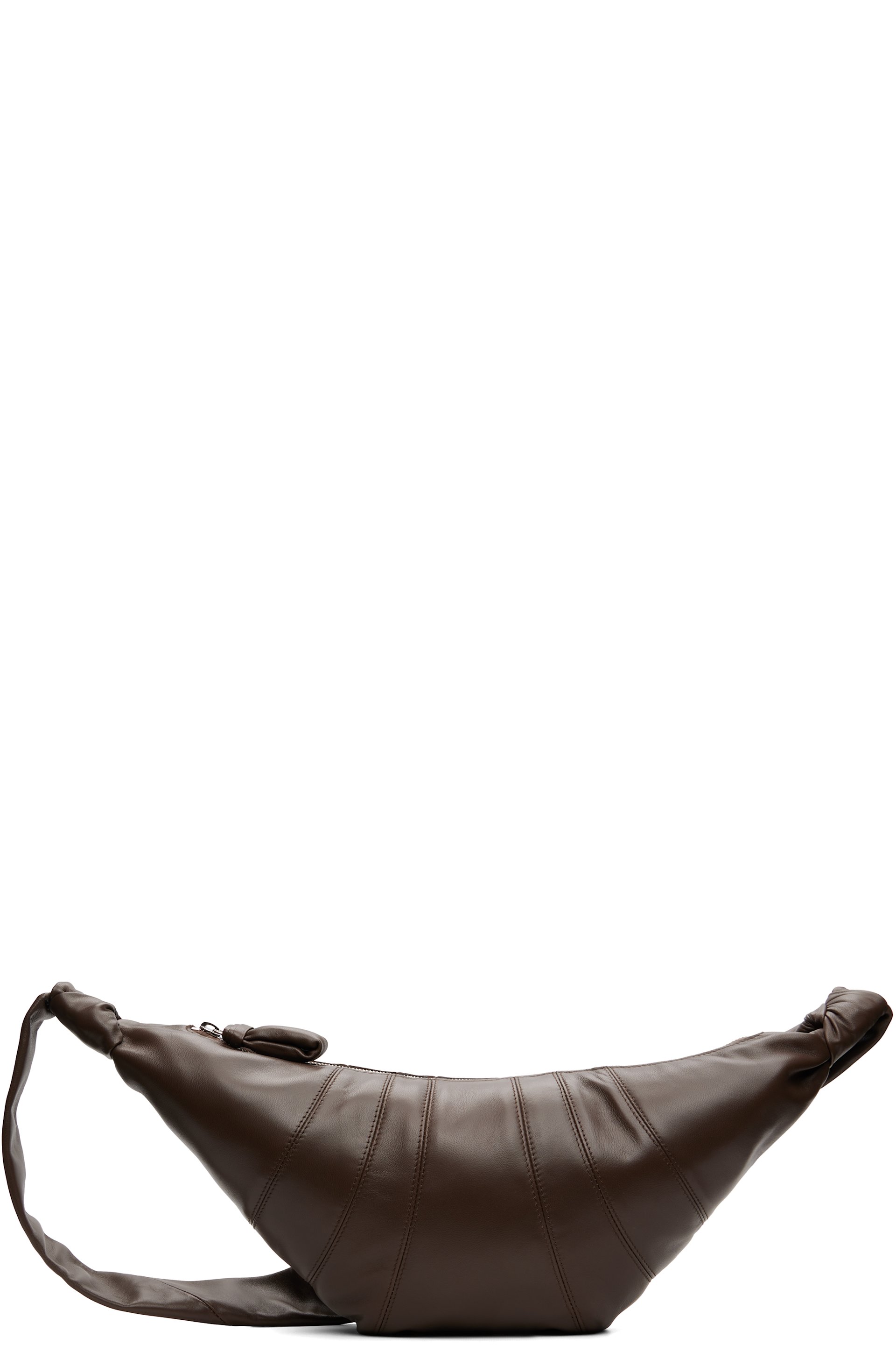 LEMAIRE - Brown Medium Croissant Bag