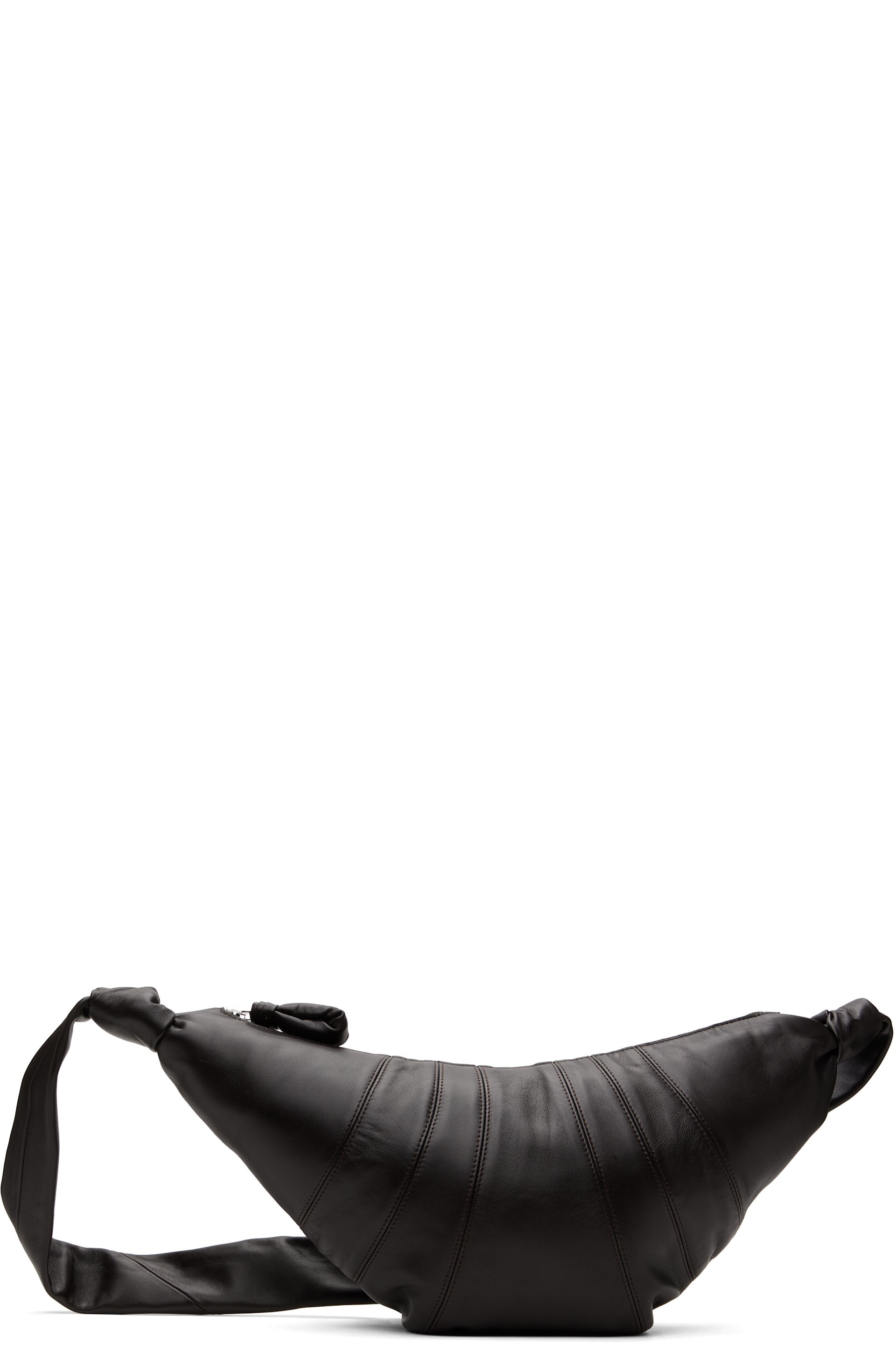 LEMAIRE - Brown Medium Croissant Bag