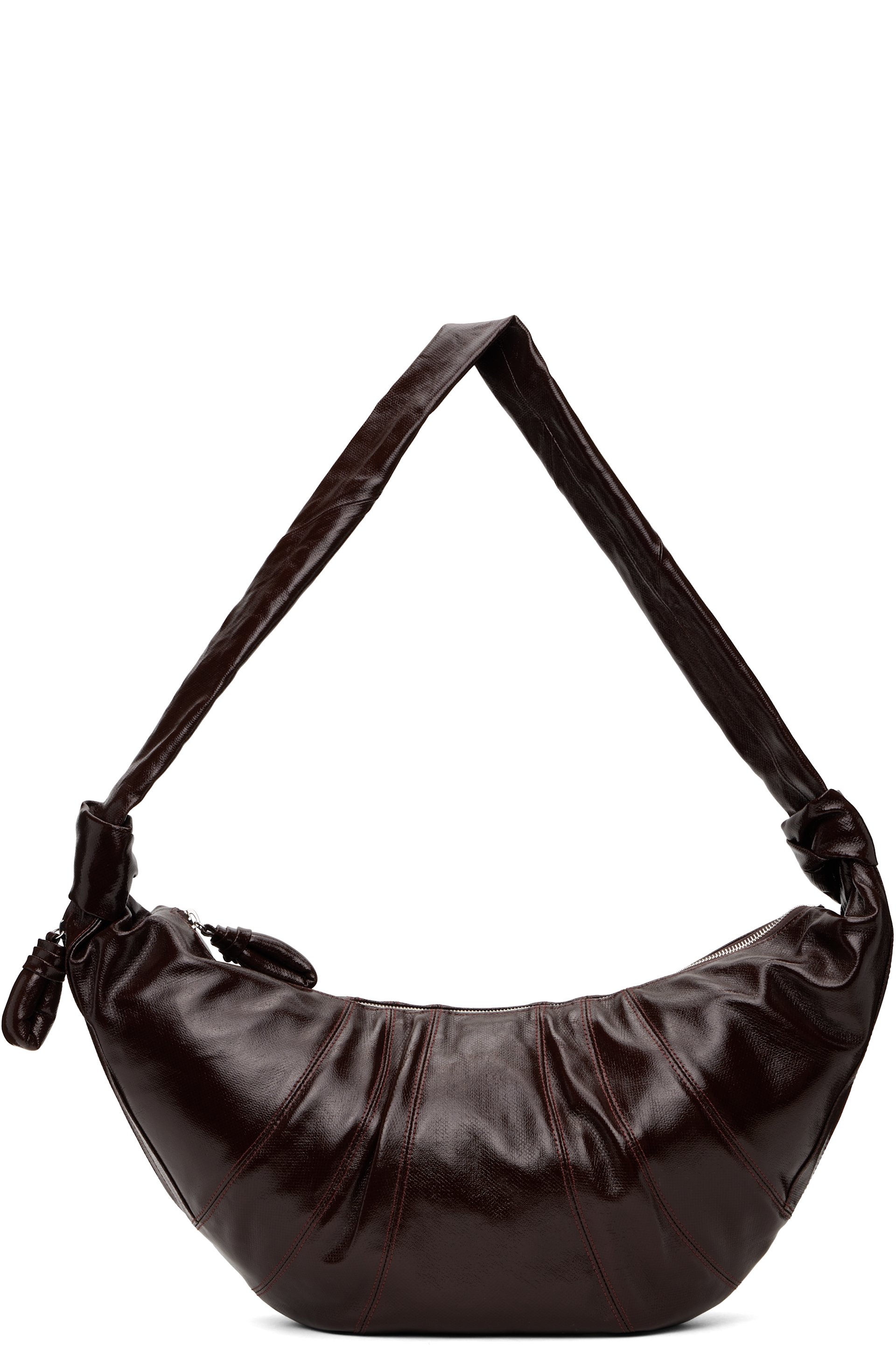 LEMAIRE - Brown Large Croissant Bag