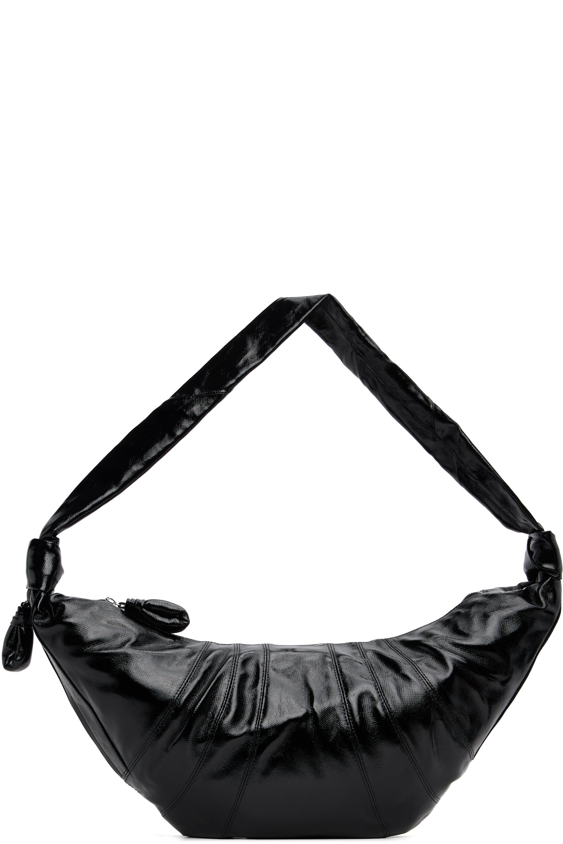 LEMAIRE - Black Large Croissant Bag
