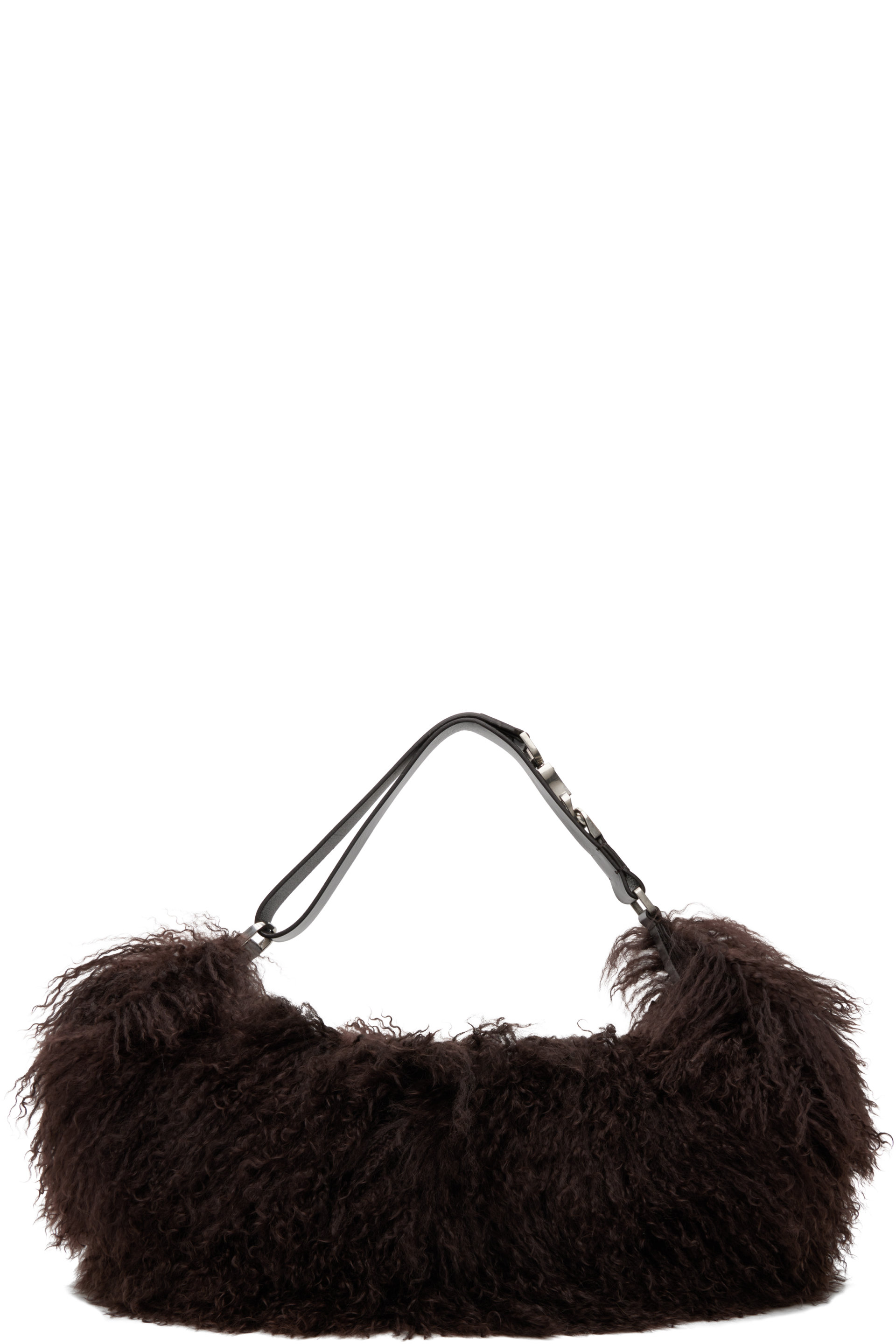 LEMAIRE - Brown Quiver Clip Bag