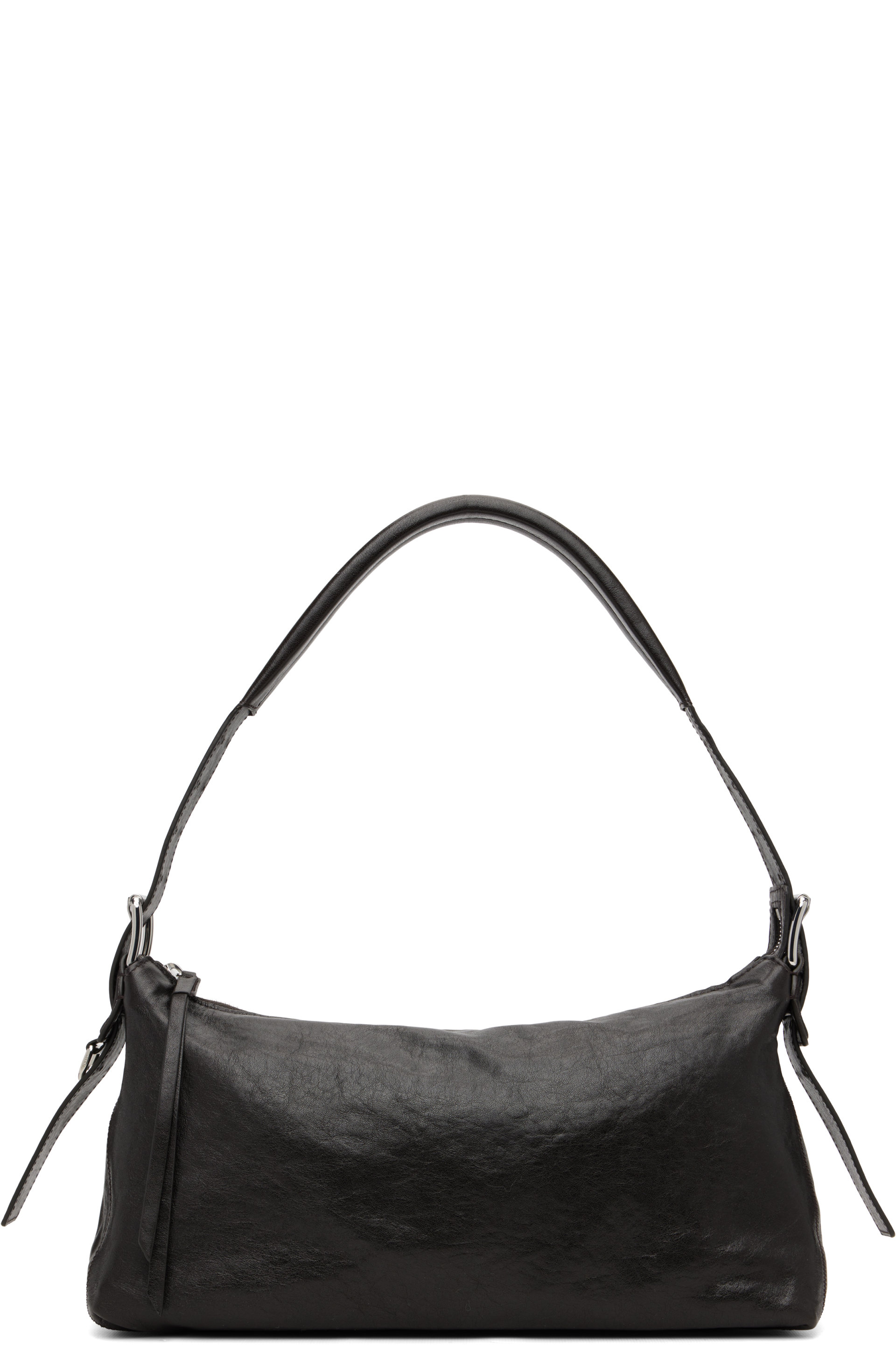 LEMAIRE - Brown Belted Baguette Bag