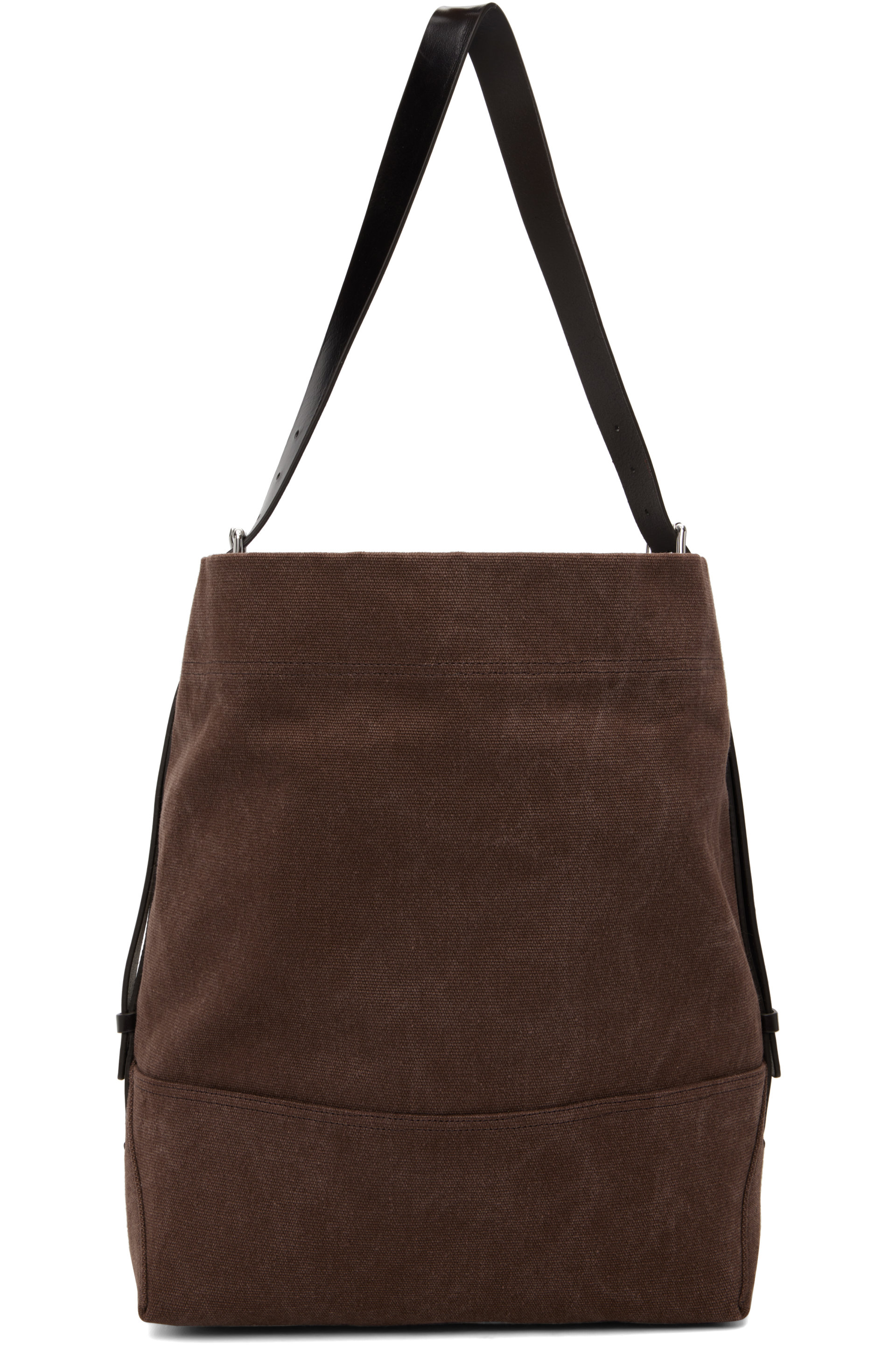 LEMAIRE - Brown Belted Tote Bag