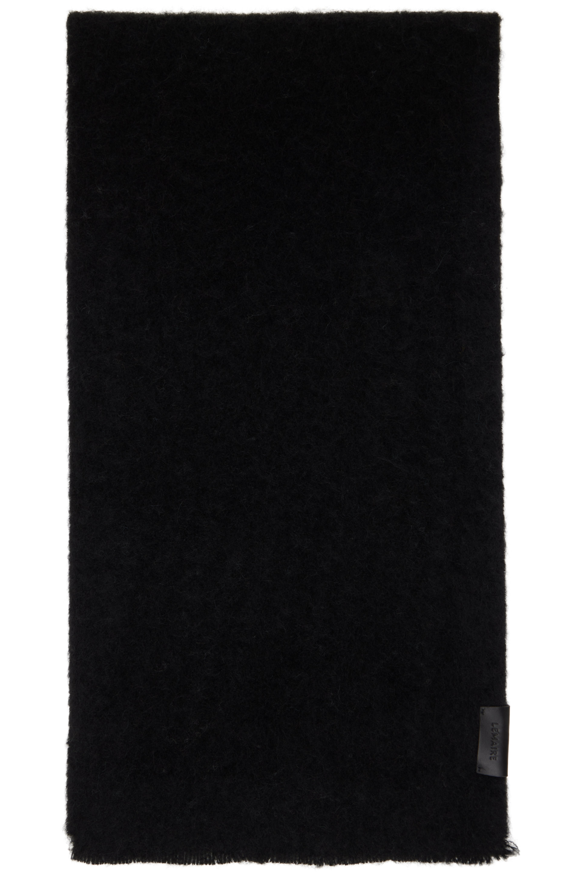 LEMAIRE - Black Fluffy Scarf