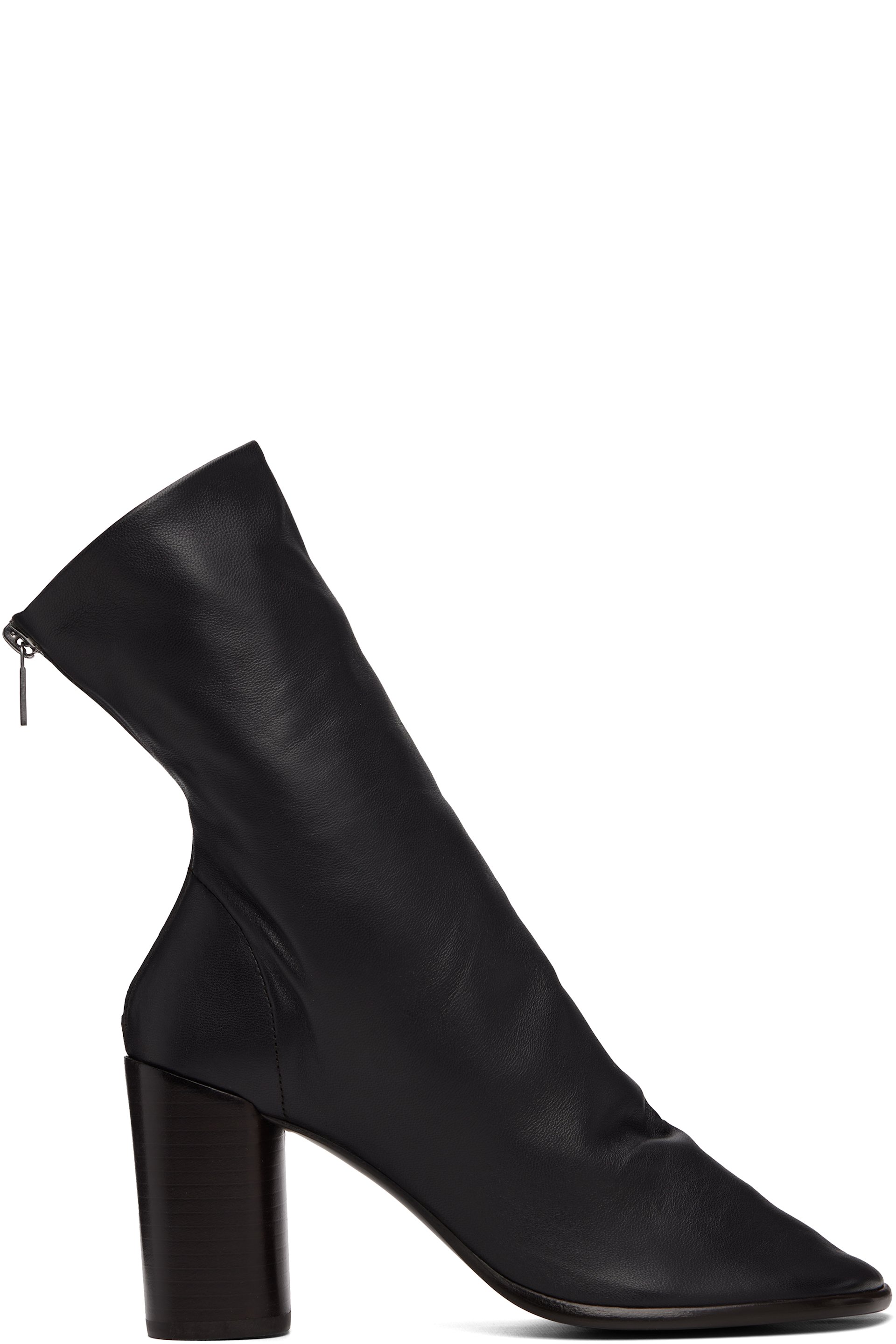 LEMAIRE - Black Glove Ankle Boots