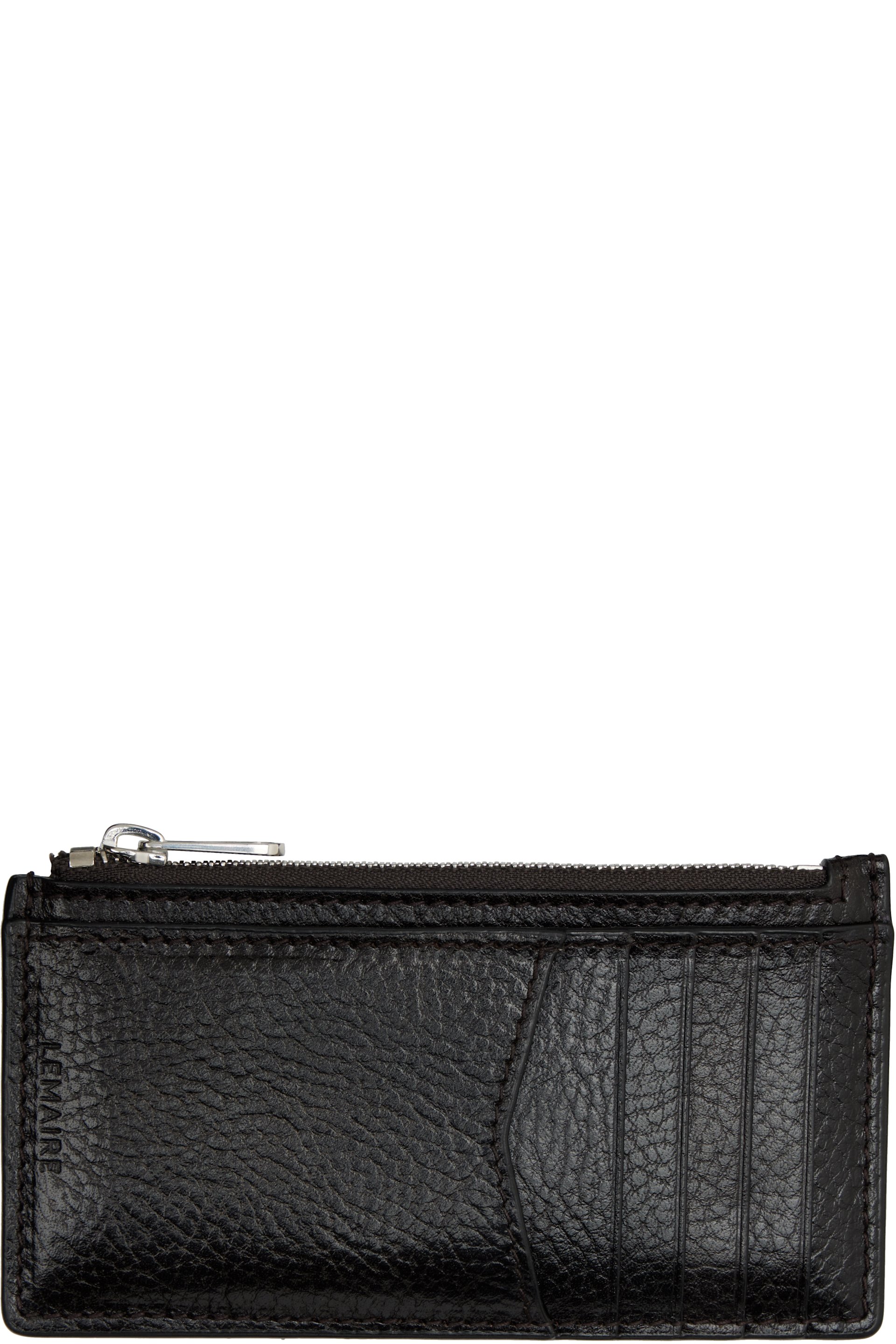 LEMAIRE - Brown Gear Card Holder