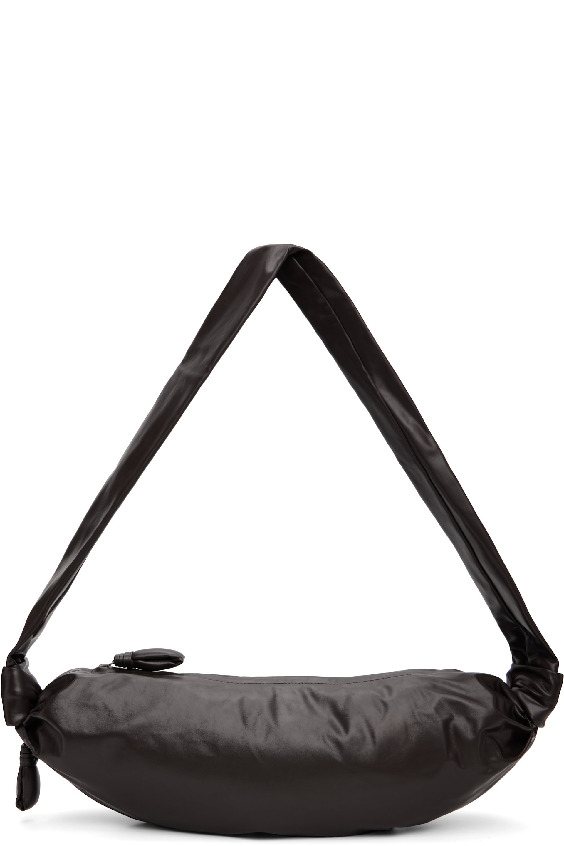LEMAIRE - Brown Medium Soft Croissant Bag