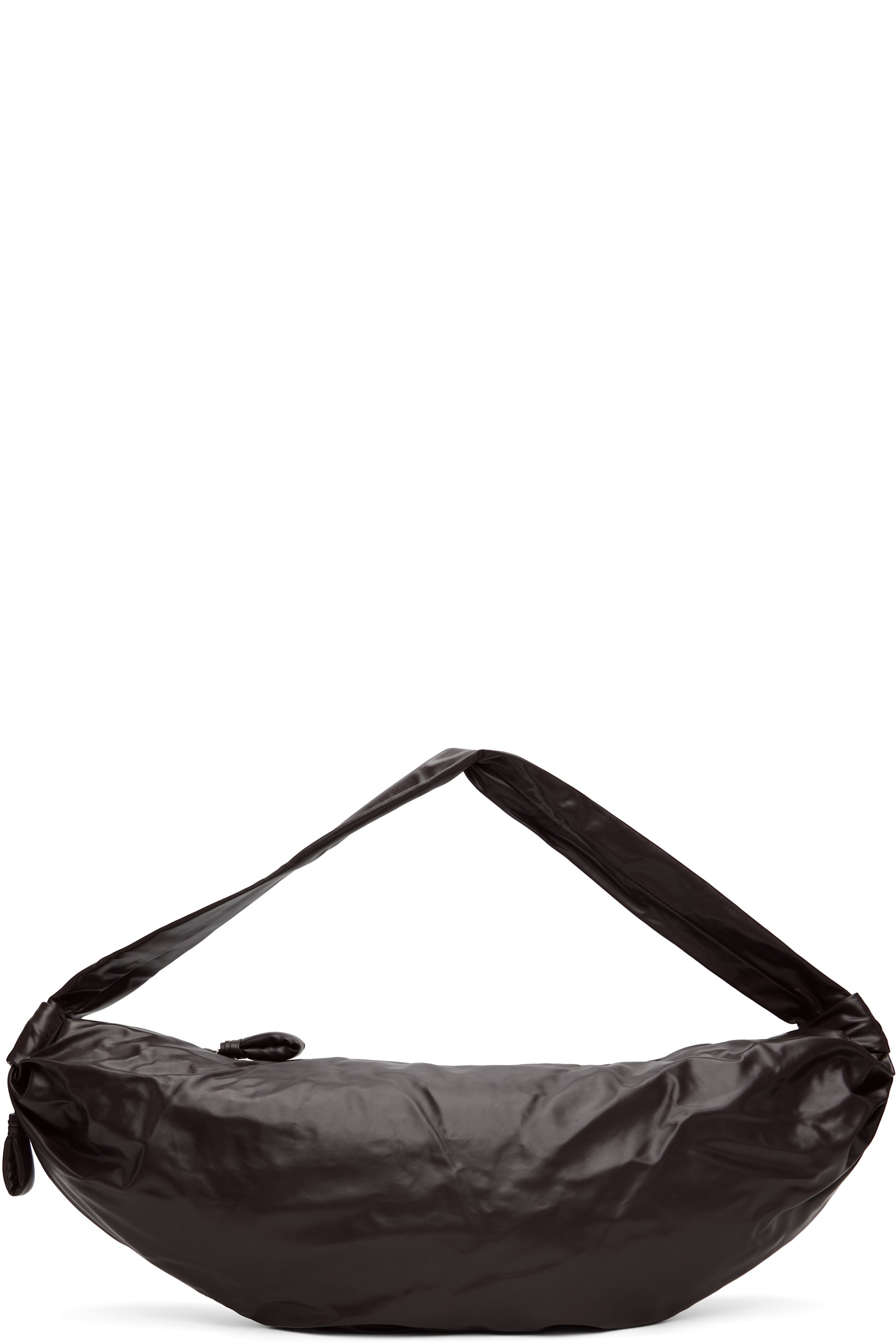 LEMAIRE - Brown Large Soft Croissant Bag